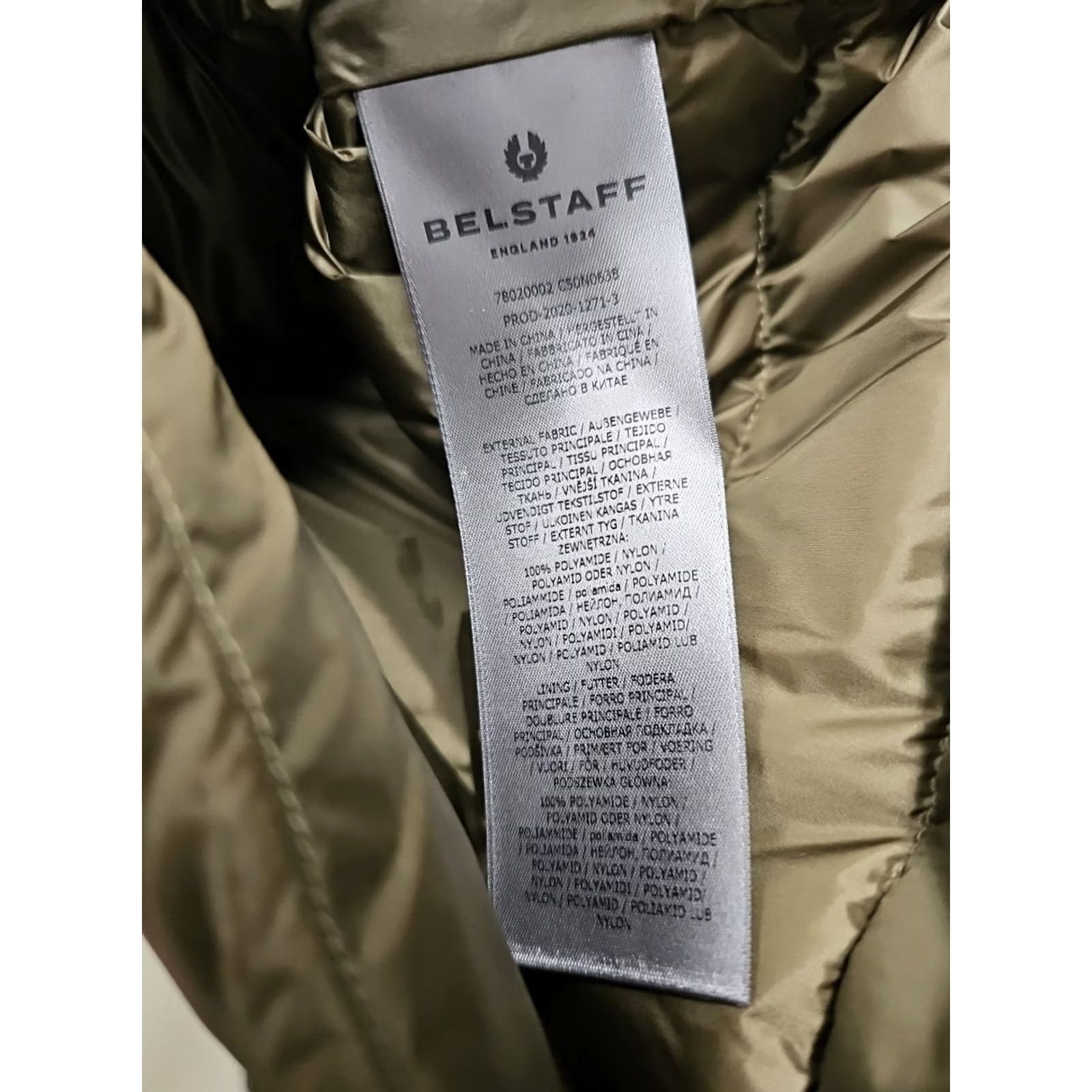 Belstaff VINTAGE Belstaff RANFORD DOWN GREEN PUFFER JACKET SIZE 6 Rainbow? Size M / US 6-8 / IT 42-44 - 6 Thumbnail