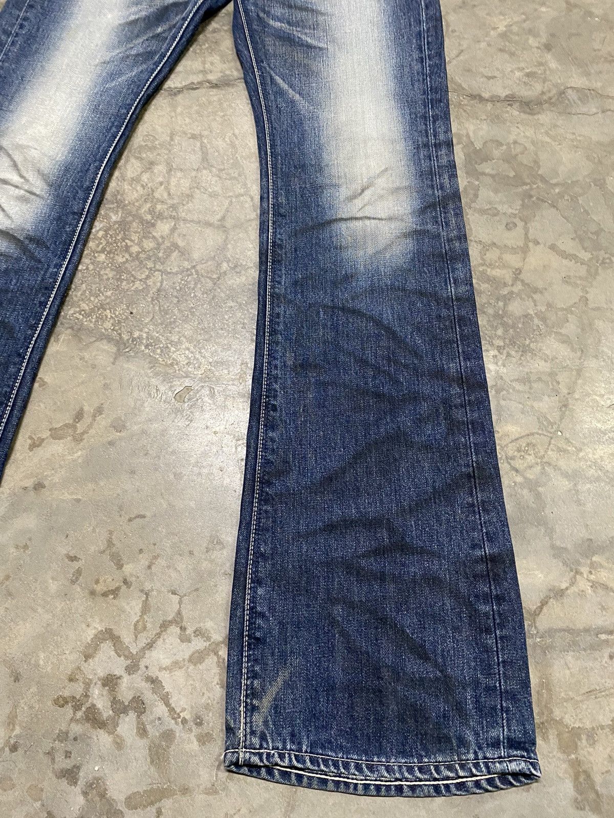 Japanese Brand × Murder License Flare Jeans Japan Murder License Black Oil Claws Size US 31 - 5 Thumbnail