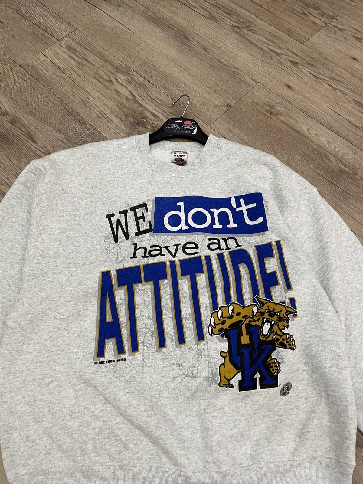 Vintage Vintage 90 University Of Kentucky Pullover Size US XL / EU 56 / 4 - 4 Thumbnail