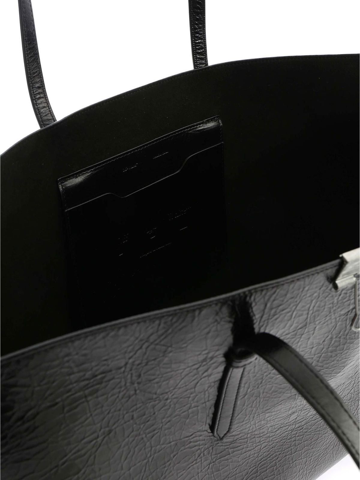 Off-White o1gr1nt0125 Size: OS / Binder Shopper Bag in Black Size ONE SIZE - 4 Thumbnail