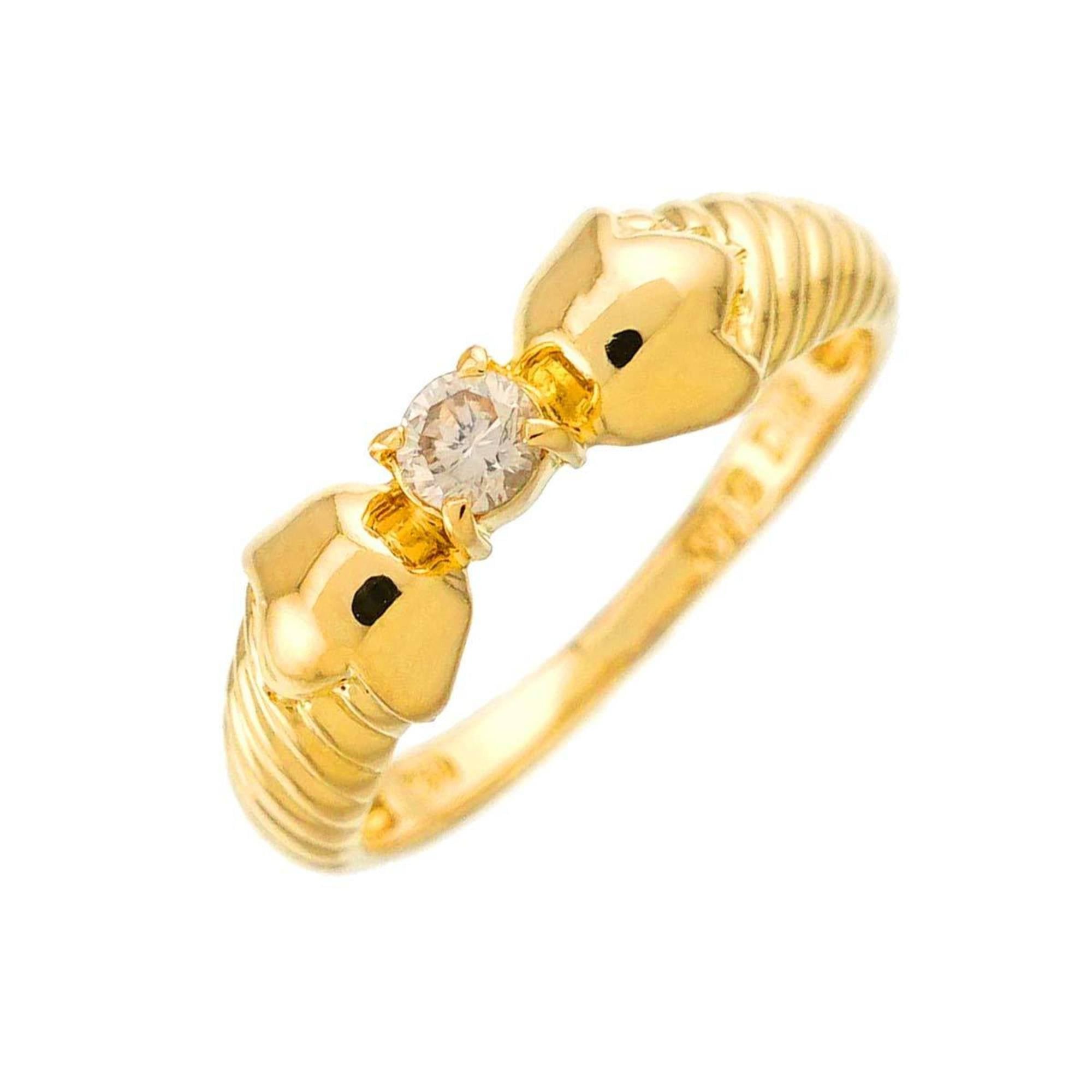 Dior Christian Dior Dior Diamond Ring, 18K Yellow Gold (750) Size ONE SIZE - 1 Thumbnail