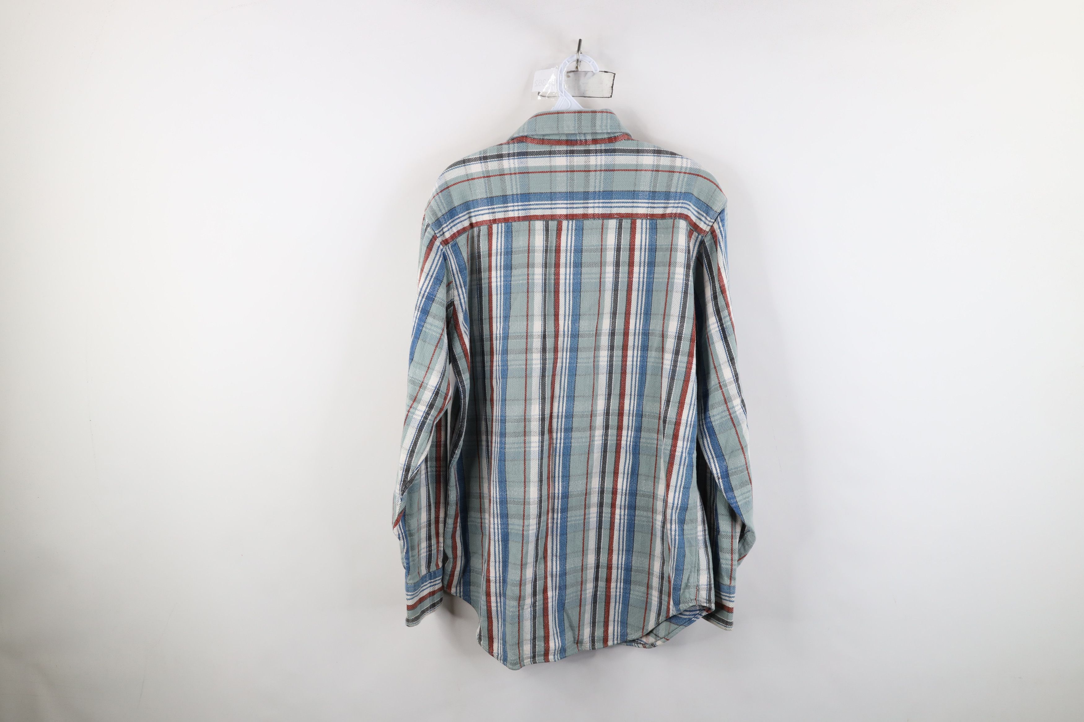 Vintage Vintage 90s Streetwear Heavyweight Flannel Button Shirt Size US M / EU 48-50 / 2 - 10 Thumbnail