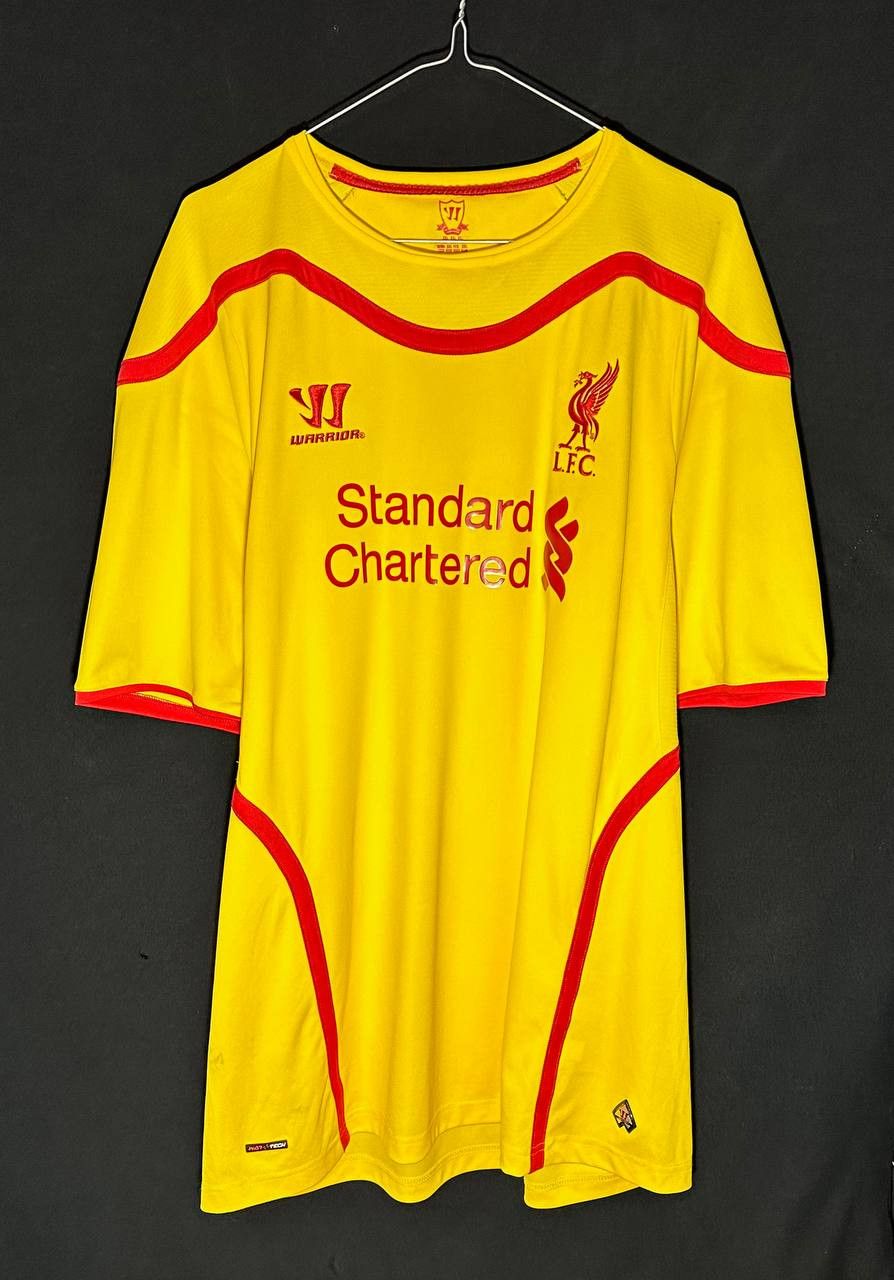 Warrior Liverpool Away football shirt 2014 - 2015 Jersey Warrior Size US XXL / EU 58 / 5 - 1 Thumbnail