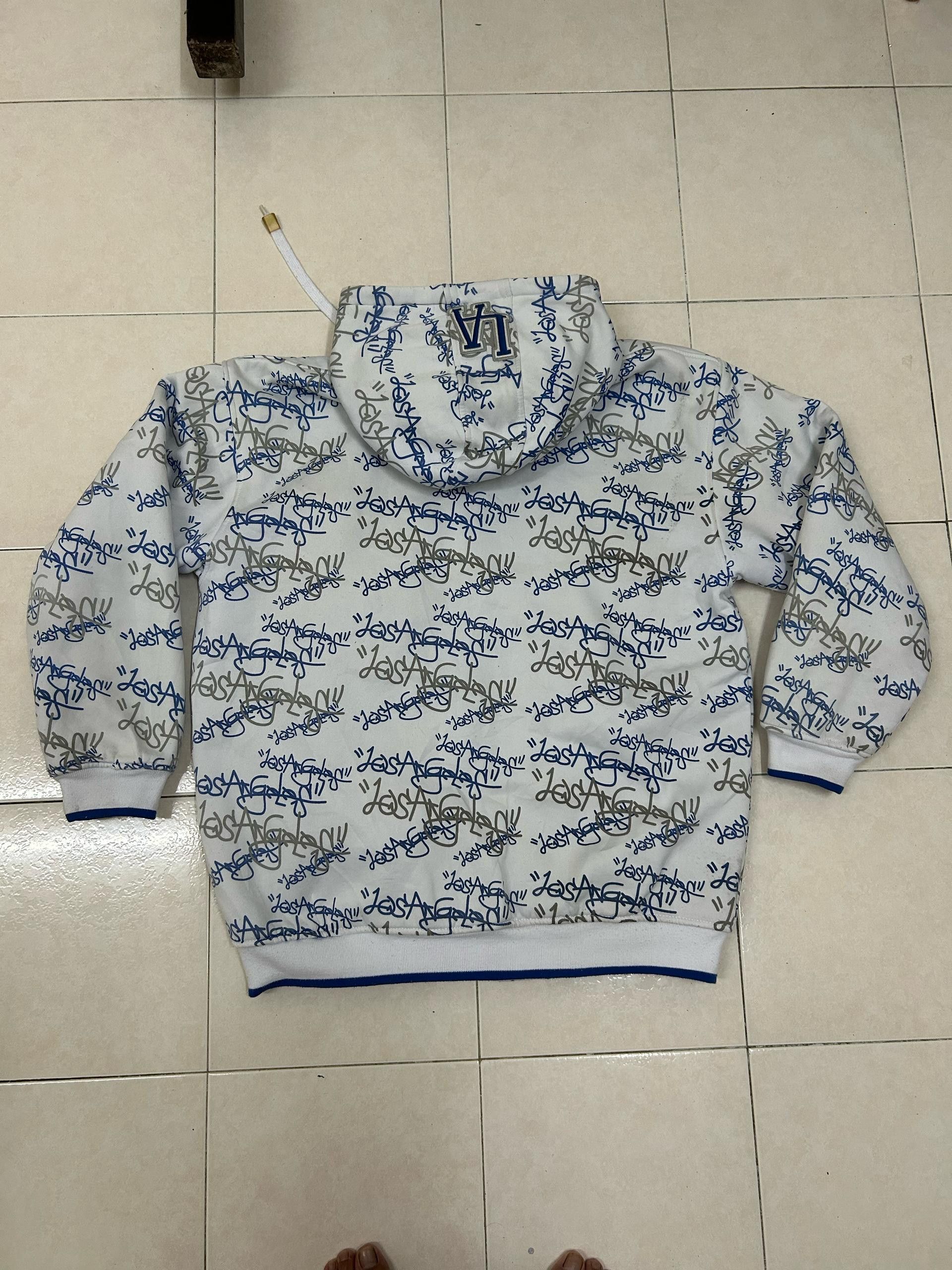 MLB Crazy Rare Vintage Fullprint MLB Los Angeles Hoodie Size US XL / EU 56 / 4 - 2 Thumbnail