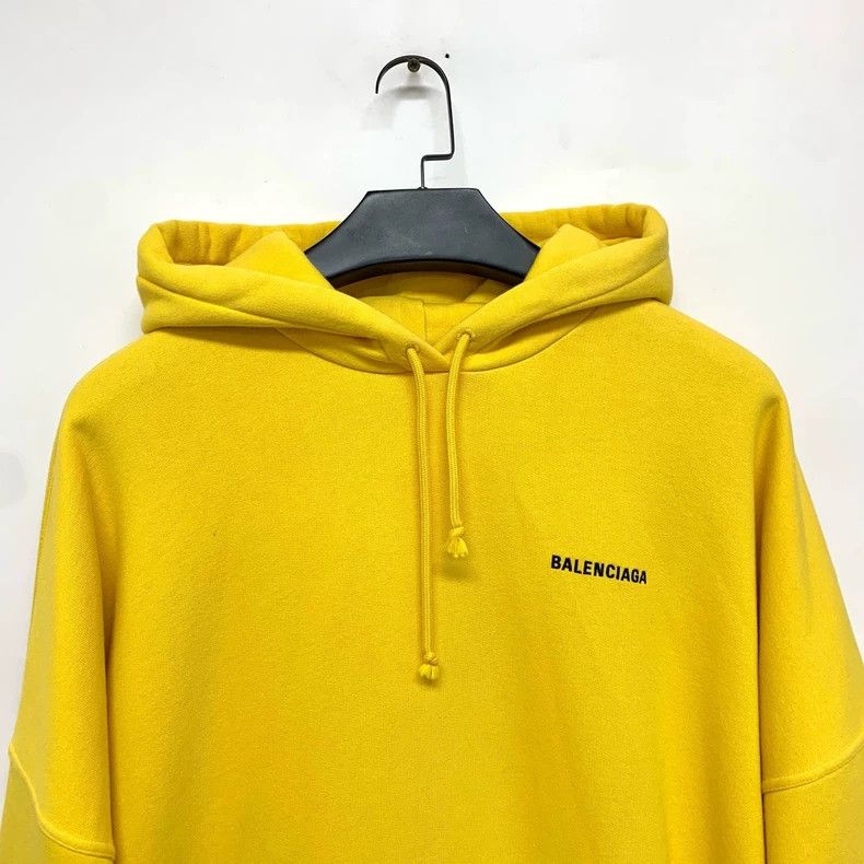 Balenciaga Balenciaga Yellow hooded sweatshirt Size US XS / EU 42 / 0 - 3 Thumbnail