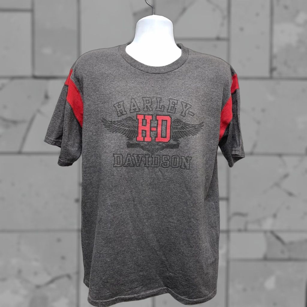 Harley Davidson Harley Davidson Motor Cycles Grey/Red Graphic T-Shirt Mens L Size US L / EU 52-54 / 3 - 1 Thumbnail