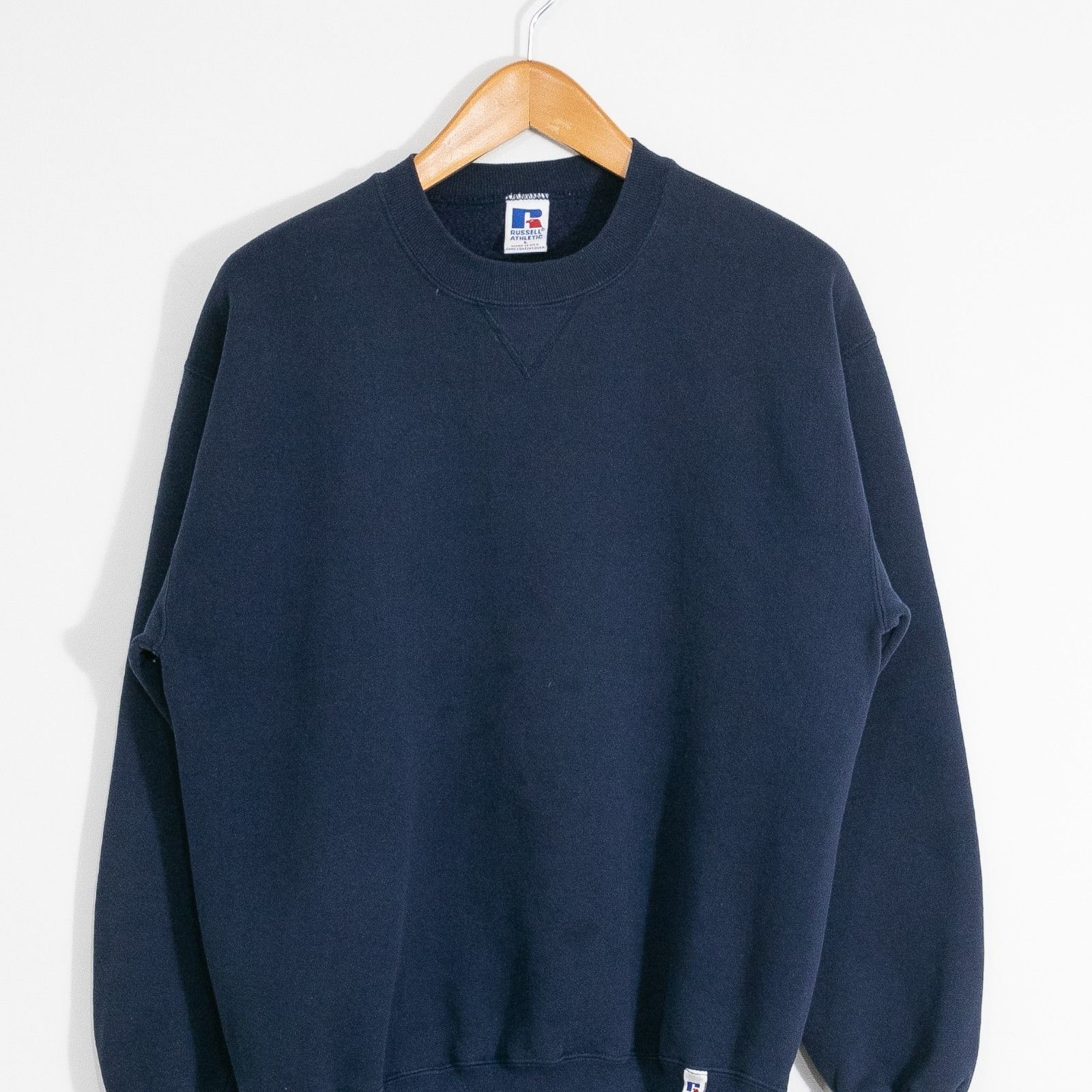 Russell Athletic Vintage 90s Russell Athletic Blank Sweatshirt Mens Large Size US L / EU 52-54 / 3 - 2 Thumbnail