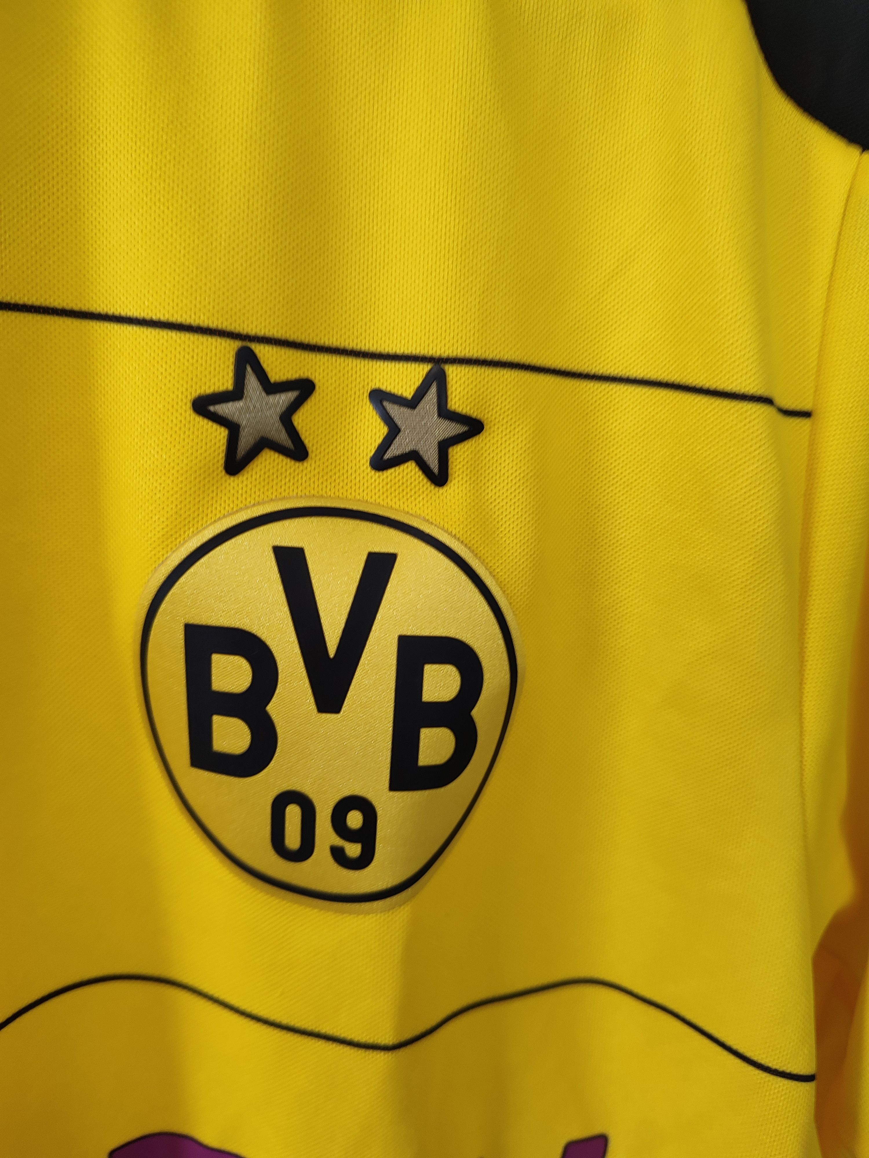 Puma BORUSSIA DORTMUND 2015-16 HOME FOOTBALL Kit SHIRT Size US M / EU 48-50 / 2 - 9 Thumbnail