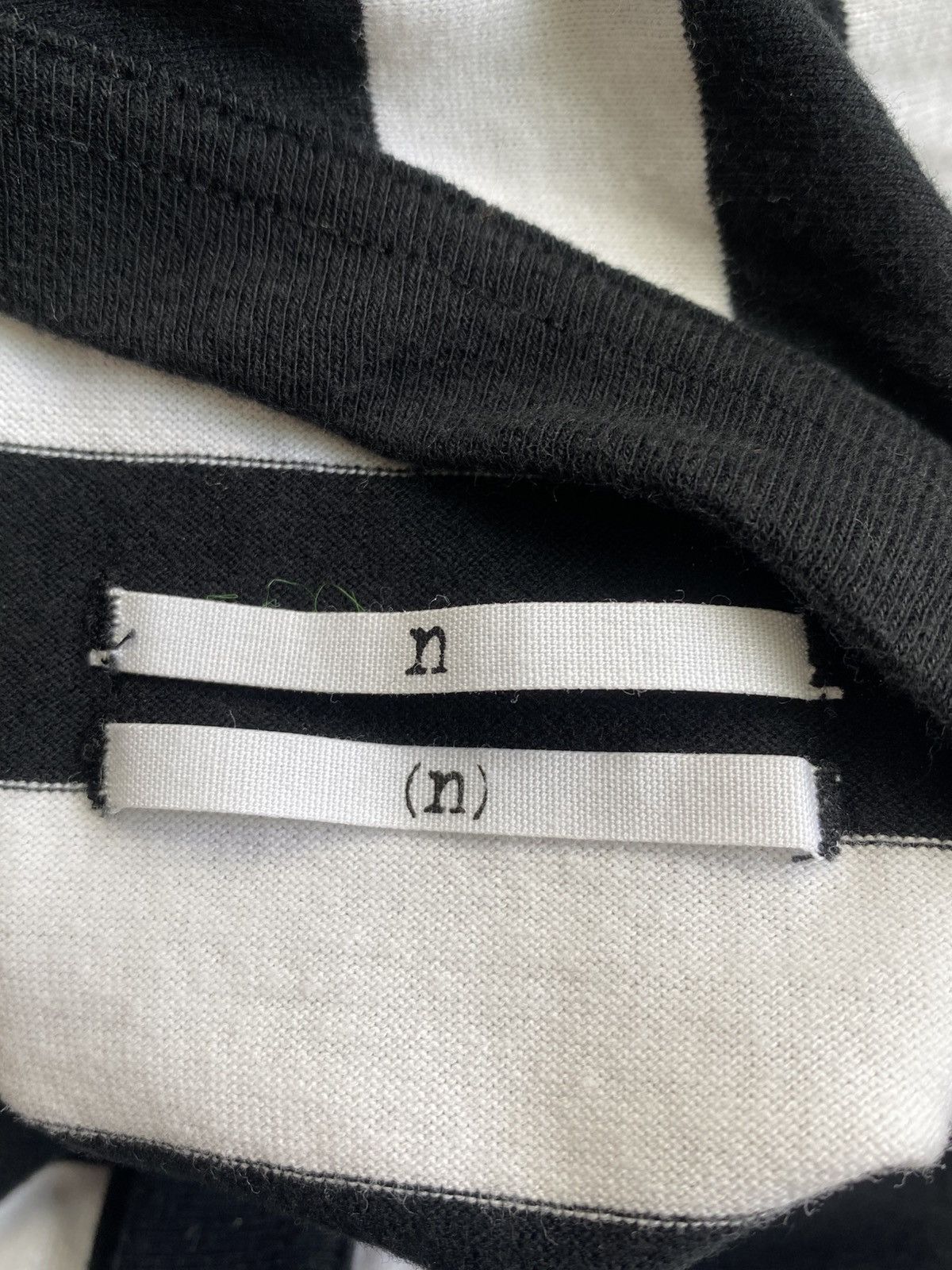 Number (N)ine Number Nine Japan Striped Cardigan Size US M / EU 48-50 / 2 - 8 Thumbnail