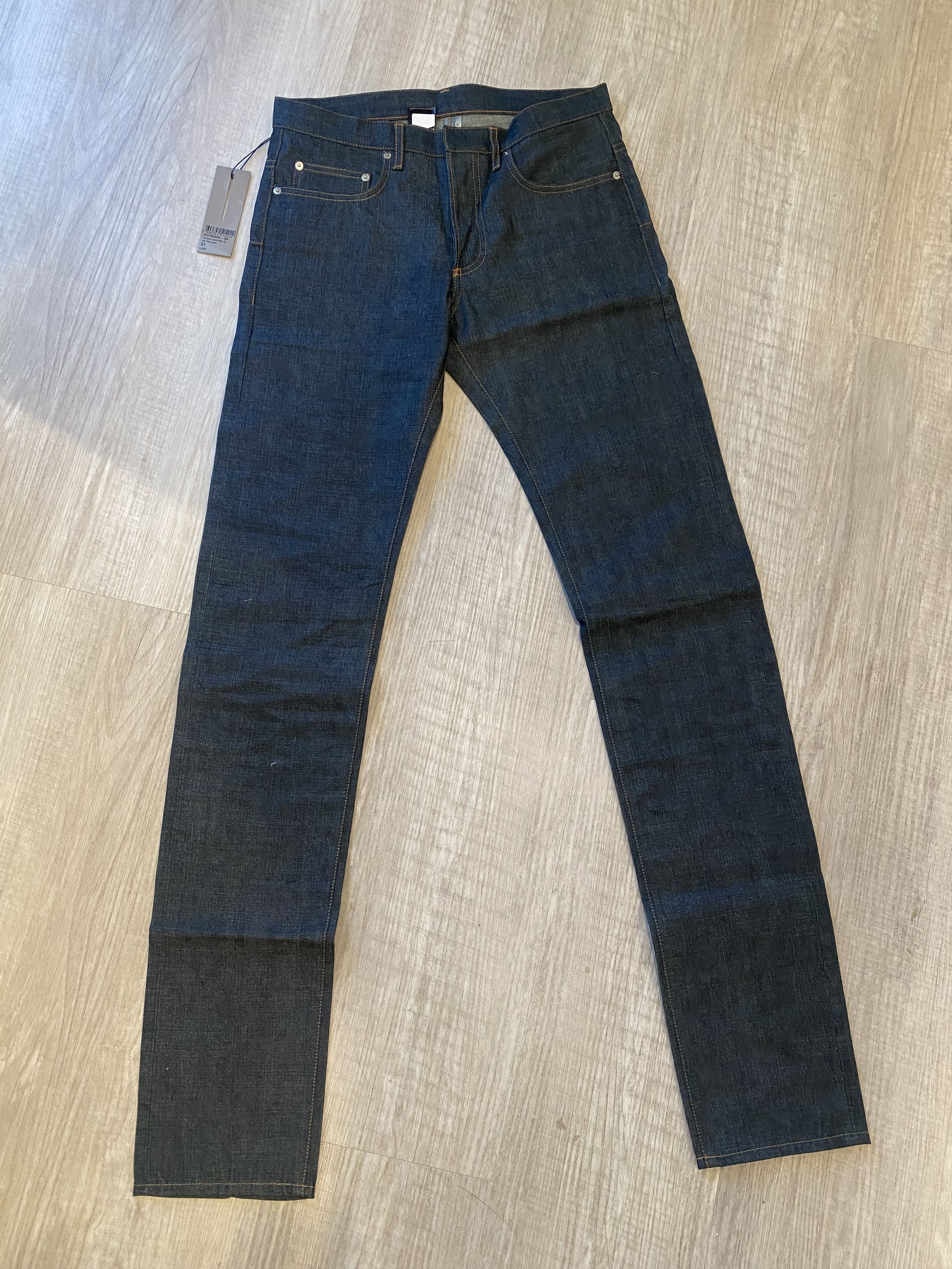 Dior Dior Homme Hedi Slimane KVA Raw Denim Jeans NWT Size 33 | Grailed