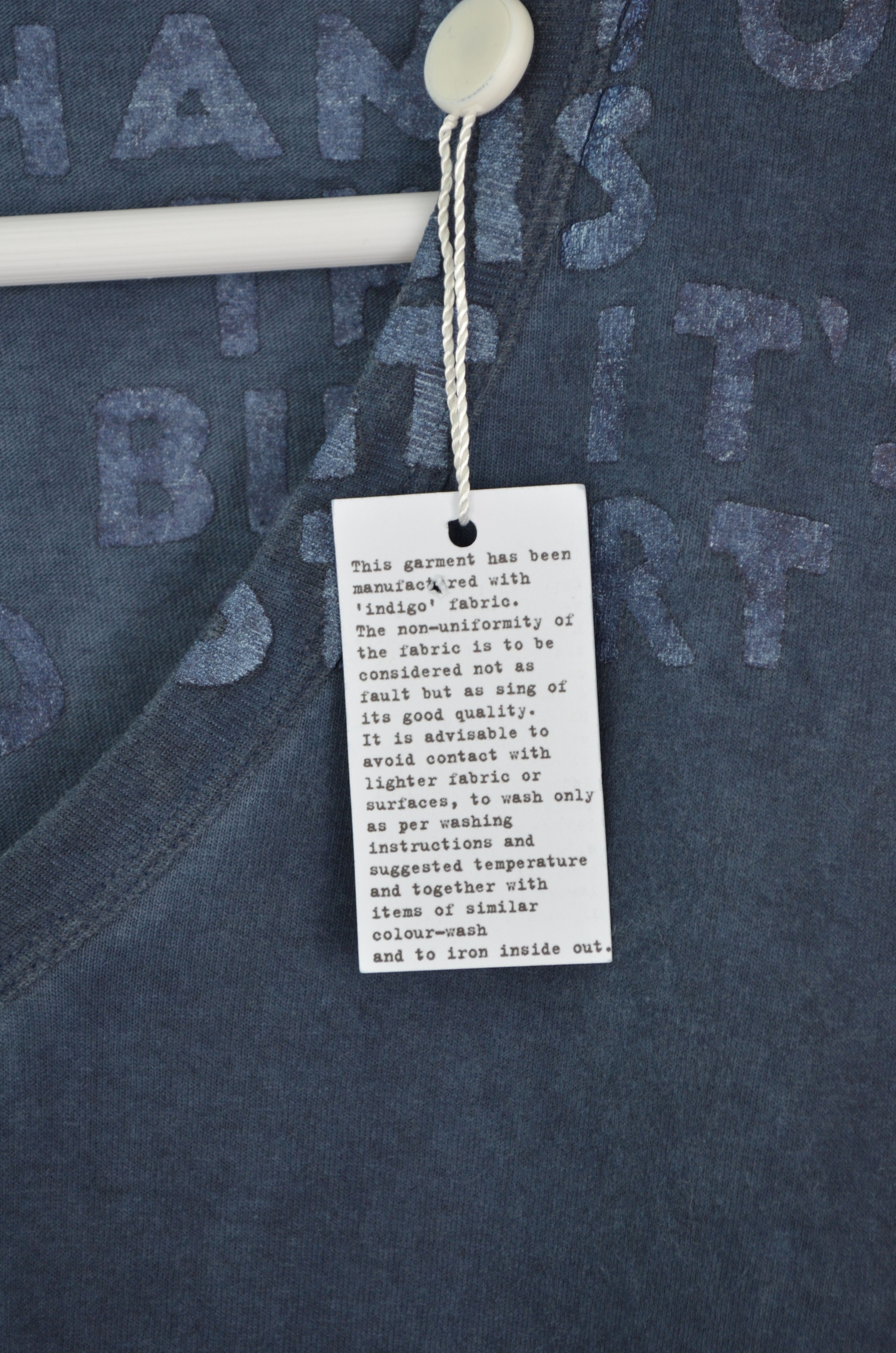 Maison Margiela Maison Martin Margiela AIDS Awareness Garment Dyed T-Shirt Size US M / EU 48-50 / 2 - 6 Thumbnail
