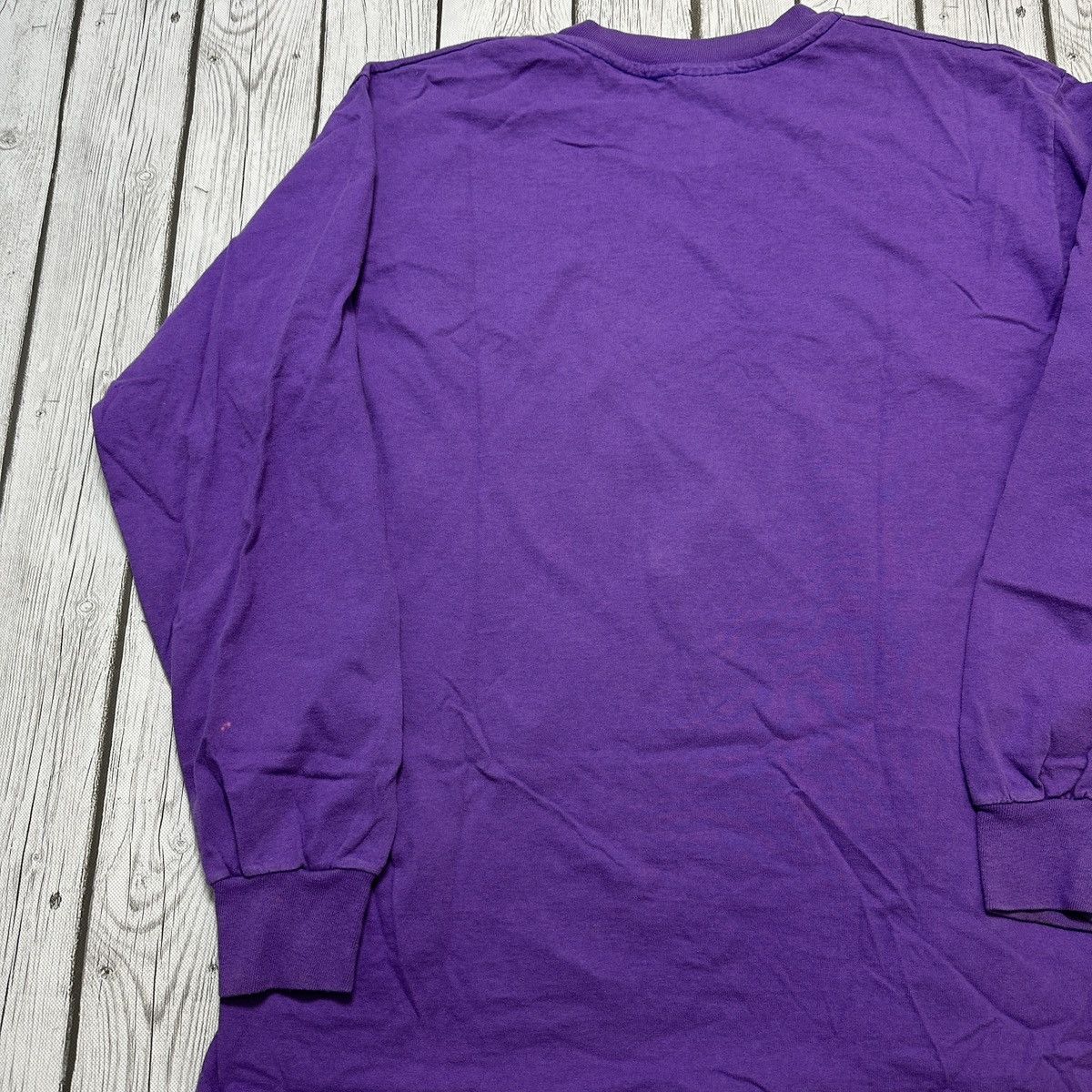Anvil × Vintage Vintage Anvil long sleeve blank tee Size US XL / EU 56 / 4 - 4 Thumbnail