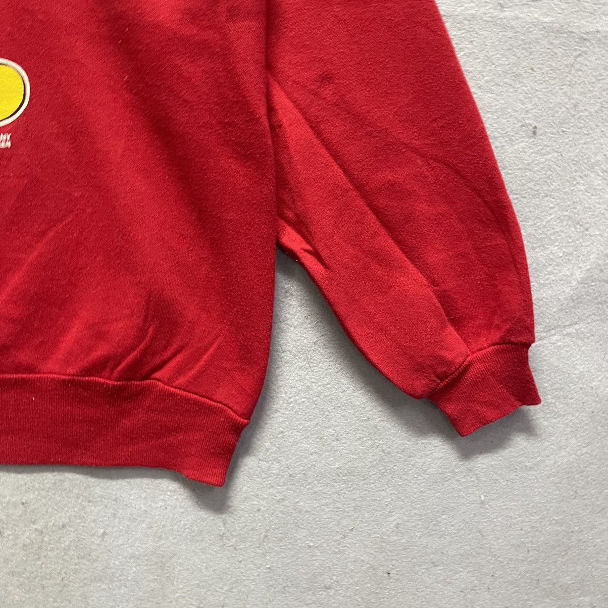 Disney Vintage Mickey Mouse “California” Red Sweatshirt Velva Sheen Size US L / EU 52-54 / 3 - 4 Thumbnail