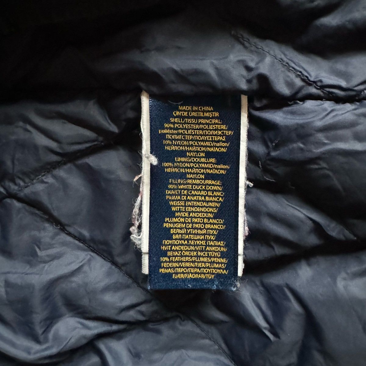 Polo Ralph Lauren Polo Ralph Lauren M-65 Multicpocket Puffer Down Jacket Navy Size US L / EU 52-54 / 3 - 8 Thumbnail