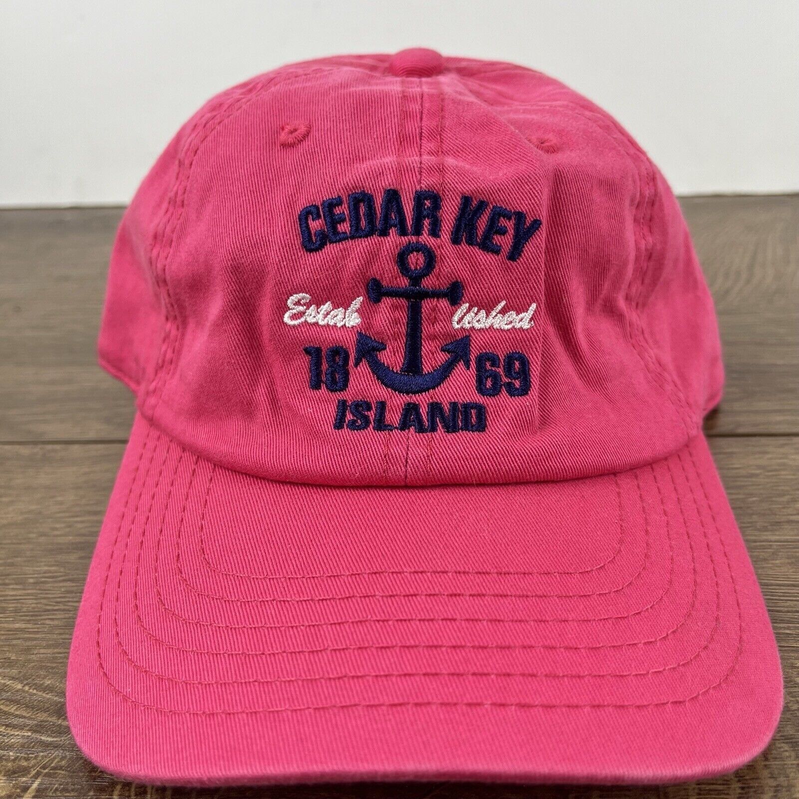 Other Cedar Key Island Hat Cedar Key Island Pink Cap Adjustable Pi Size ONE SIZE - 1 Thumbnail