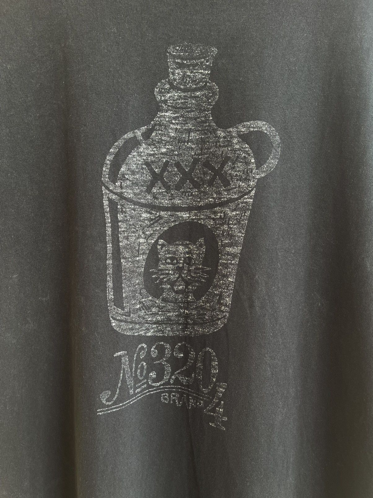 Neighborhood Neighborhood Tokyo Cat Bottle Graphic Print T-Shirt SS 2017 Size US L / EU 52-54 / 3 - 6 Thumbnail