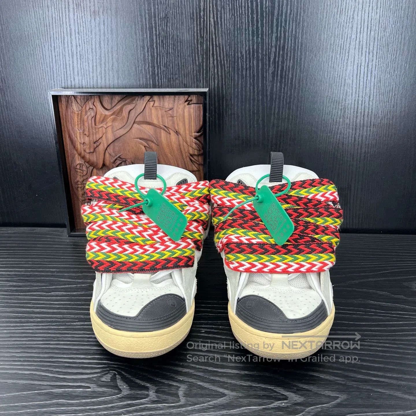 Lanvin Lanvin White Bread Shoes. Size US 7 / EU 40 - 2 Thumbnail