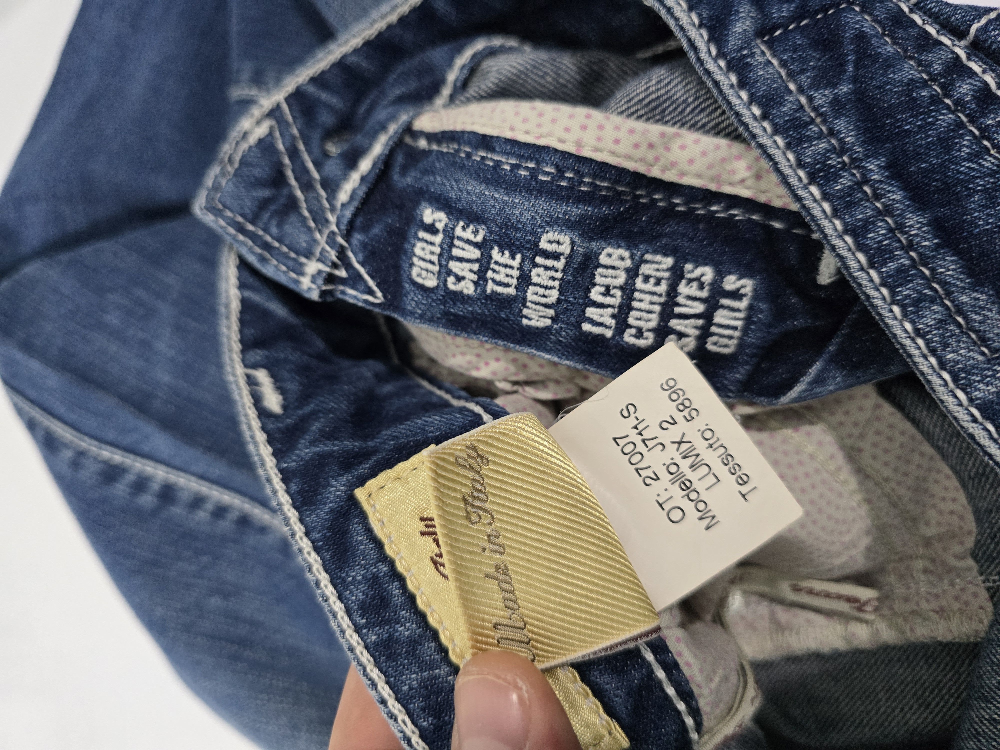 Jacob Cohen × Japanese Brand JACOB COHEN denim women japonese fabric Size 30" / US 8 / IT 44 - 9 Thumbnail