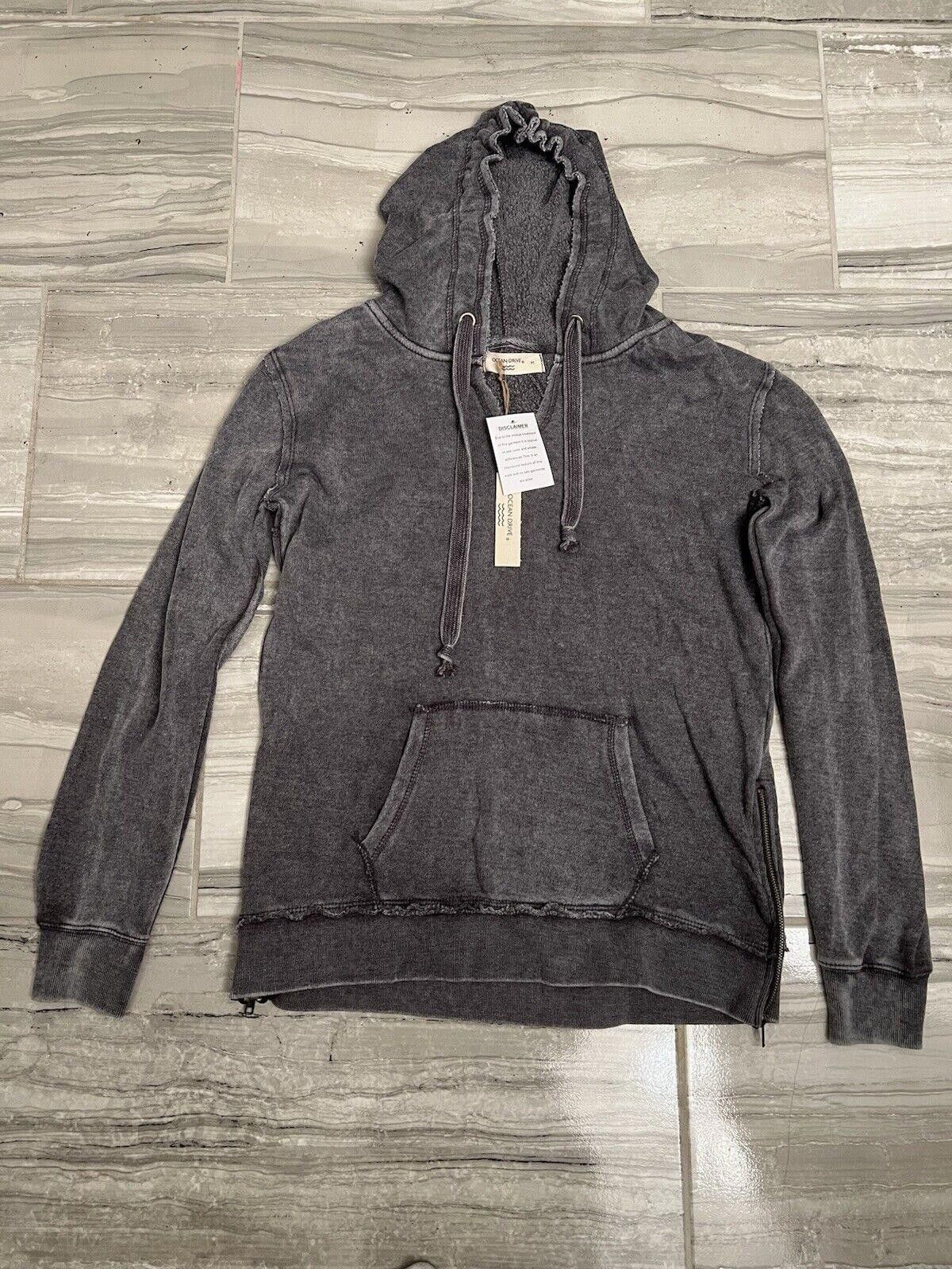 Grayers Ocean Drive Grey Drawstring Hoodie - Size Medium Size M / US 6-8 / IT 42-44 - 1 Thumbnail