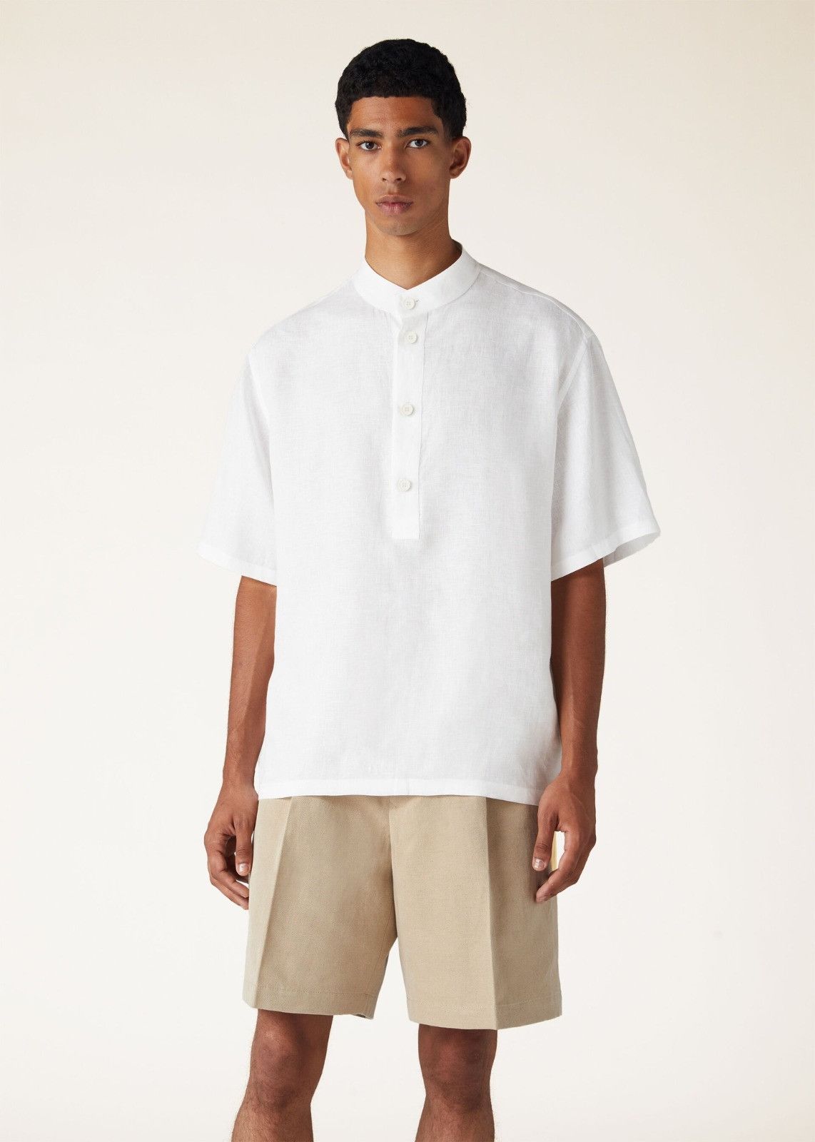 Loro Piana o1srvl11e0325 FAO0374 Shirt in White Size US S / EU 44-46 / 1 - 1 Thumbnail