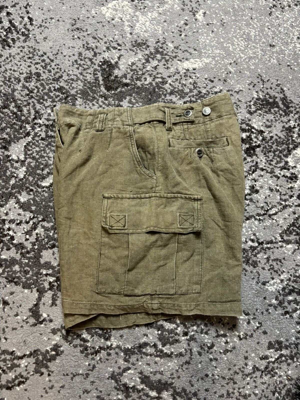 Vintage Vintage outdoor cargo olive Department shorts Size 26" / US 2 / IT 38 - 4 Thumbnail