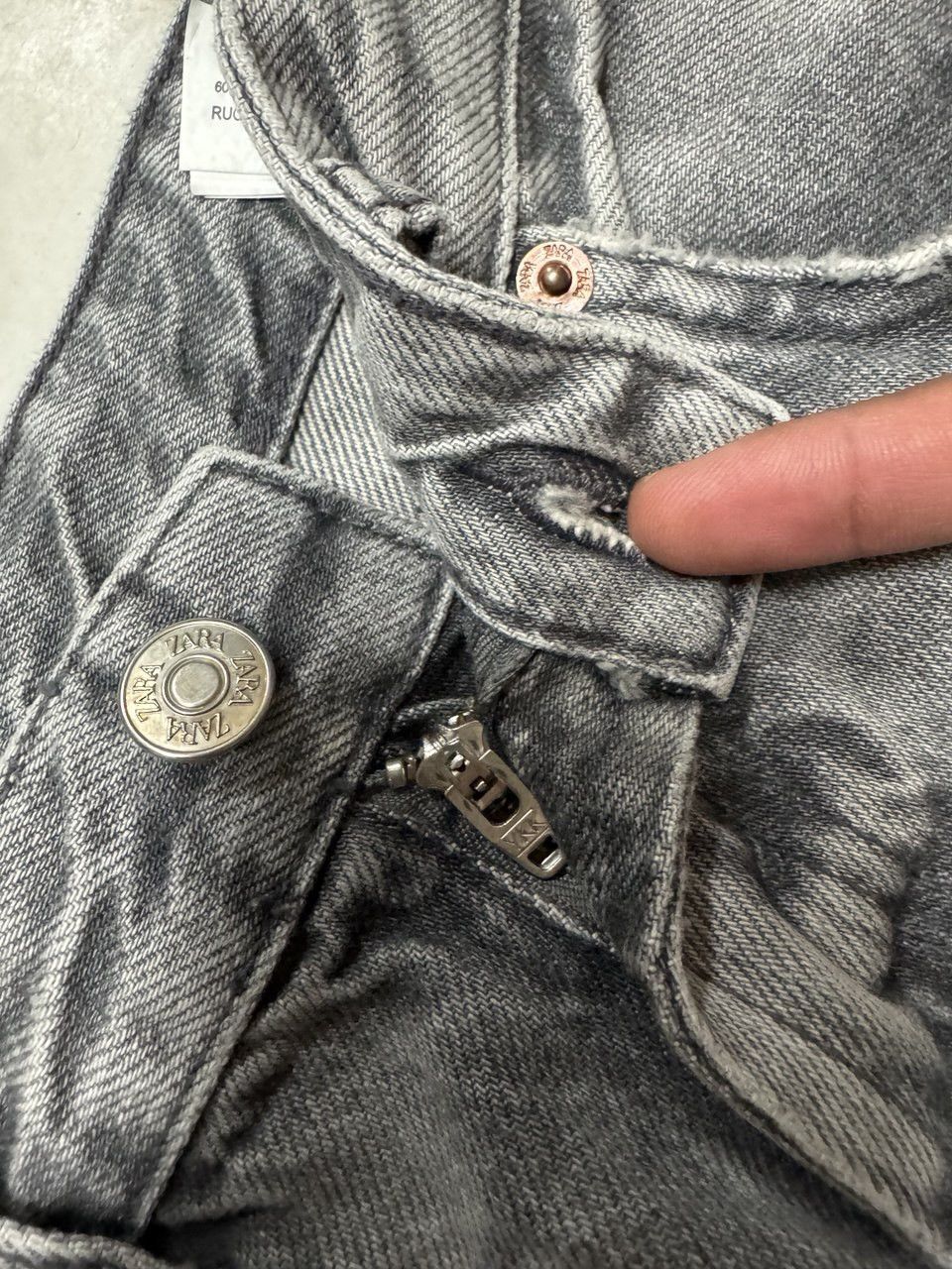 Other BAGGY FLARE INSANE Zara Washed Insane Style Distressed Jean Size US 28 / EU 44 - 13 Thumbnail