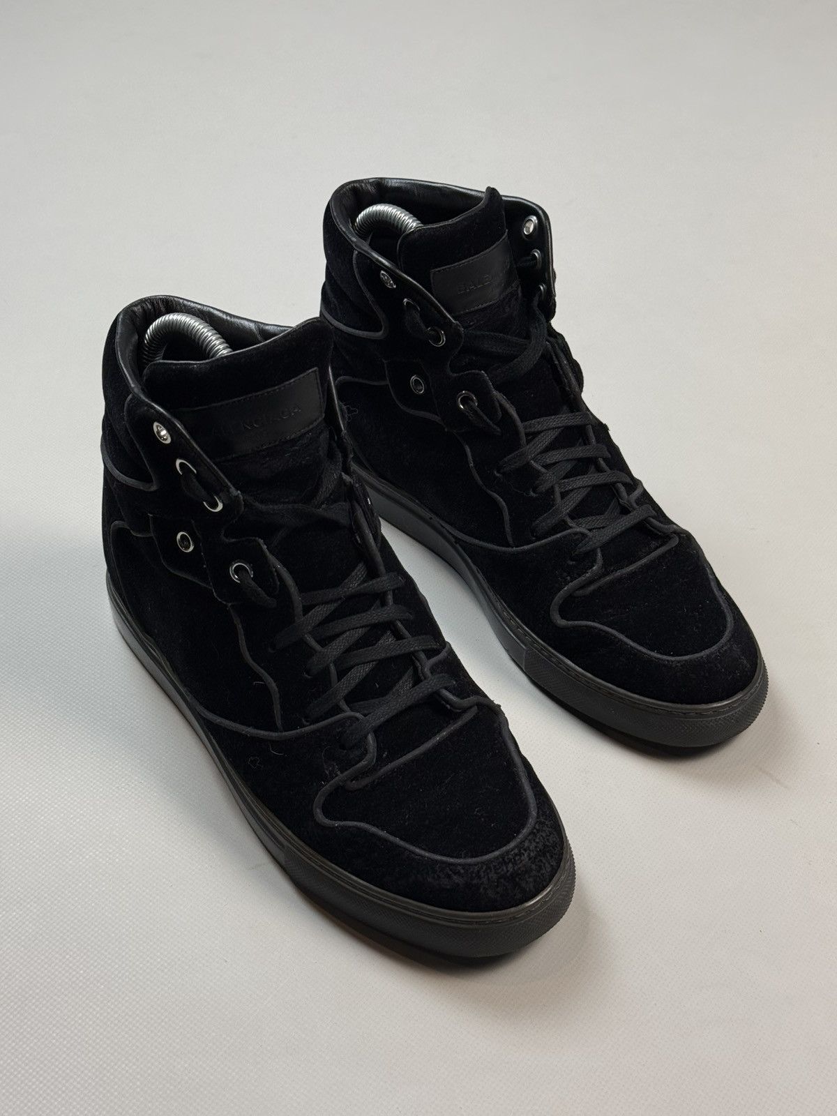 Balenciaga Balenciaga City Suede High Top Lace Up Basket Sneakers Shoes Size US 8 / IT 38 - 2 Thumbnail