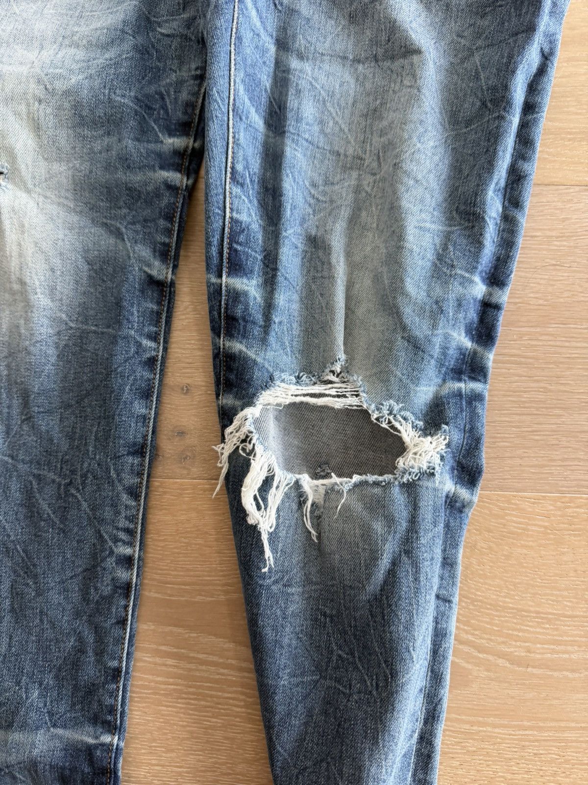 Amiri Amiri Jean Size US 32 / EU 48 - 2 Thumbnail