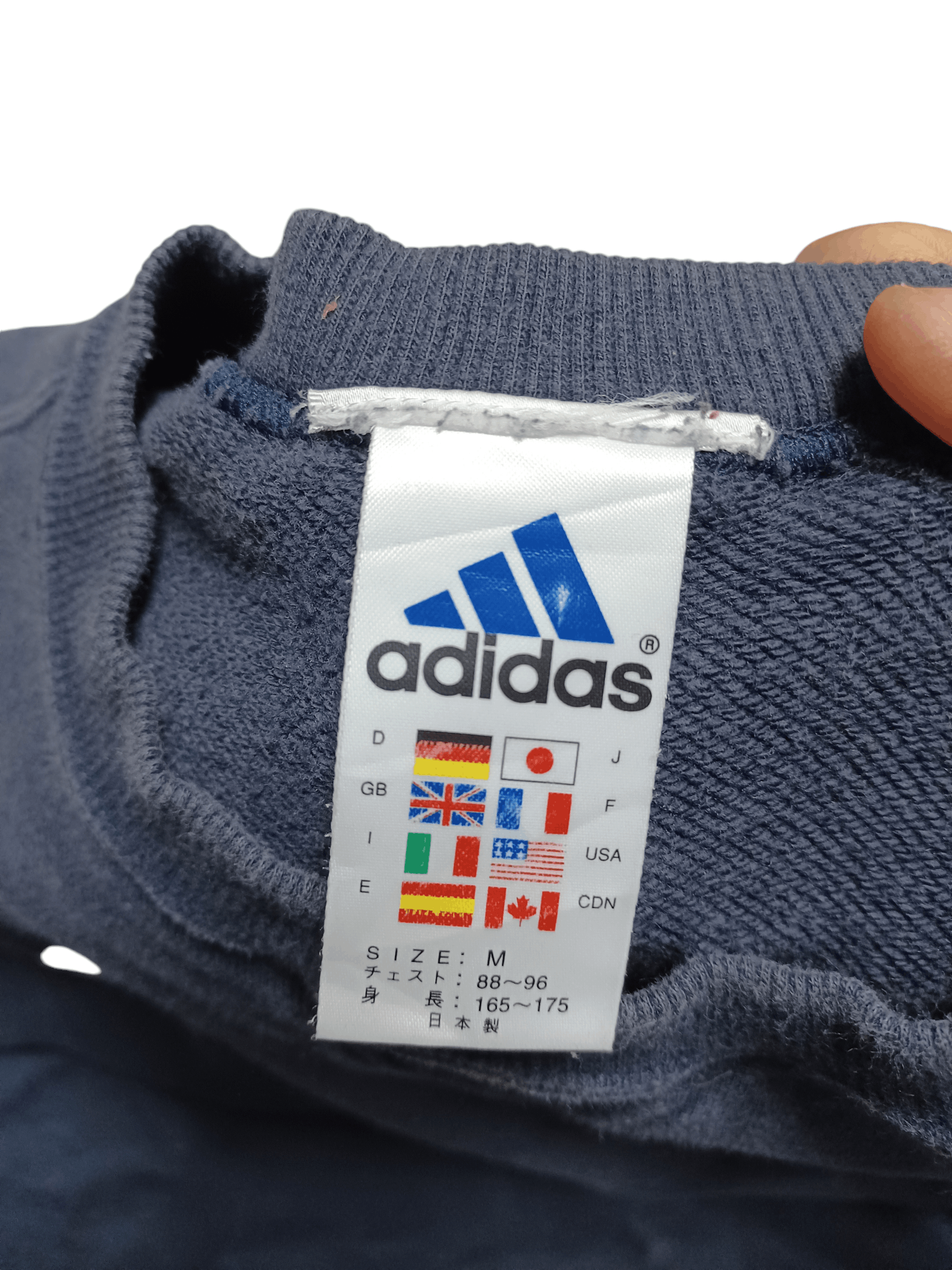 Adidas 2004 ADIDAS YOKOTA STRIDES RUNNING CLUB JAPAN USA SWEATSHIRT Size US M / EU 48-50 / 2 - 5 Thumbnail