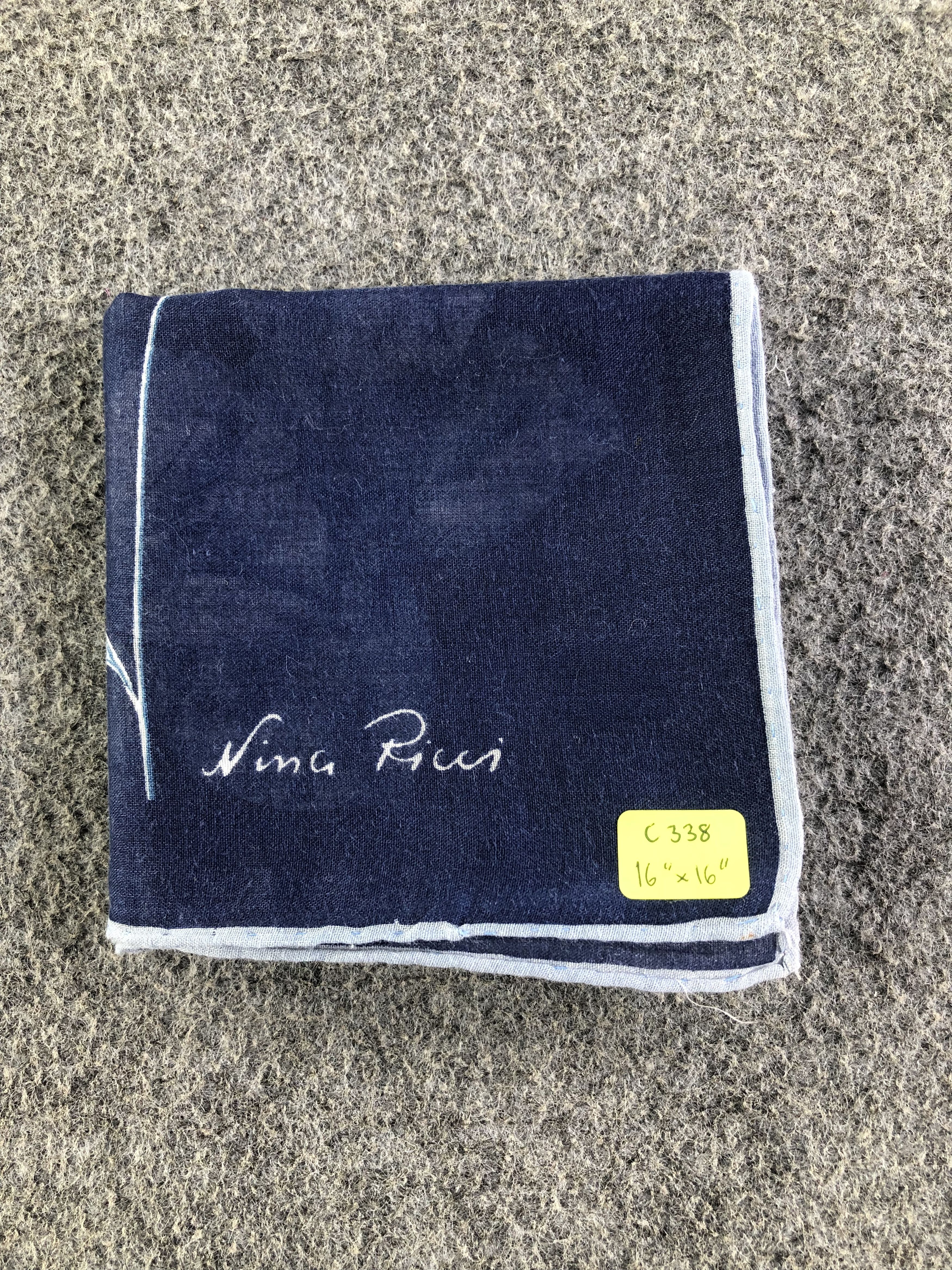 Nina Ricci Nina Ricci Handkerchief / Bandana / Neckerchief C338 Size ONE SIZE - 6 Thumbnail
