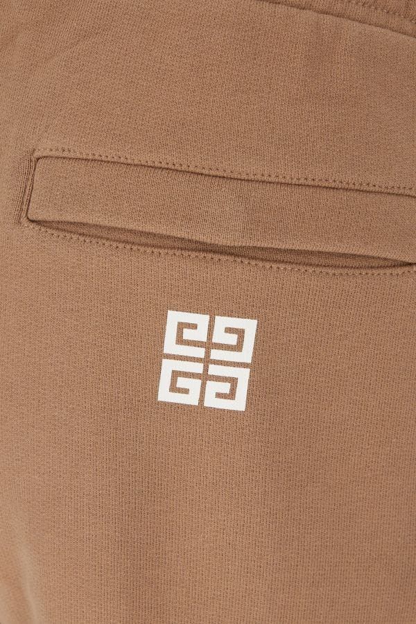 Givenchy os11x0724 Biscuit Cotton Joggers in Beige Size 34" / US 12 / IT 48 - 3 Thumbnail