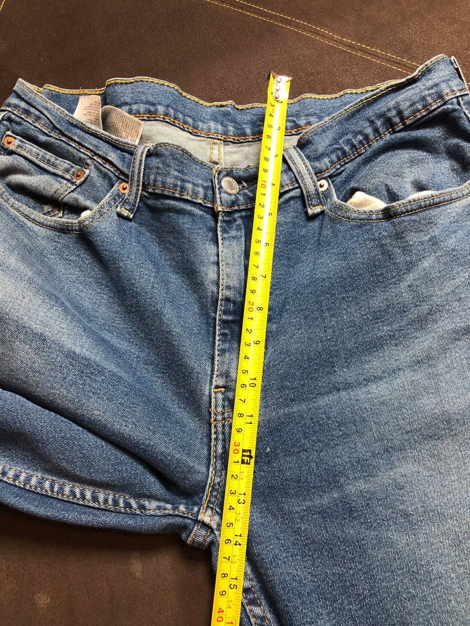 Levi's Levi's 514 jeans in a blue wash, size W36 L32 Size US 36 / EU 52 - 6 Thumbnail