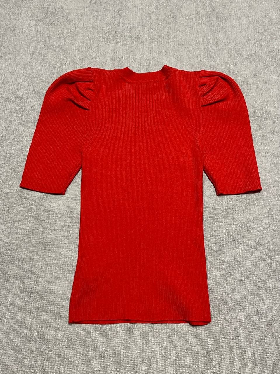 Sandro Sandro Paris Women`s Red Knit Sweater Tops Size 1 Size S / US 4 / IT 40 - 8 Thumbnail