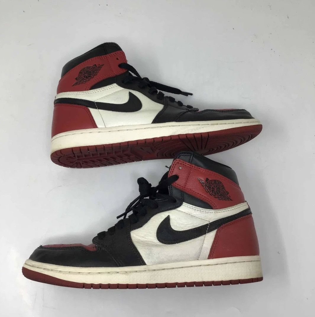 Jordan Brand Air Jordan 1 Retro High OG 'Bred Toe' Size US 8 / EU 41 - 1 Thumbnail