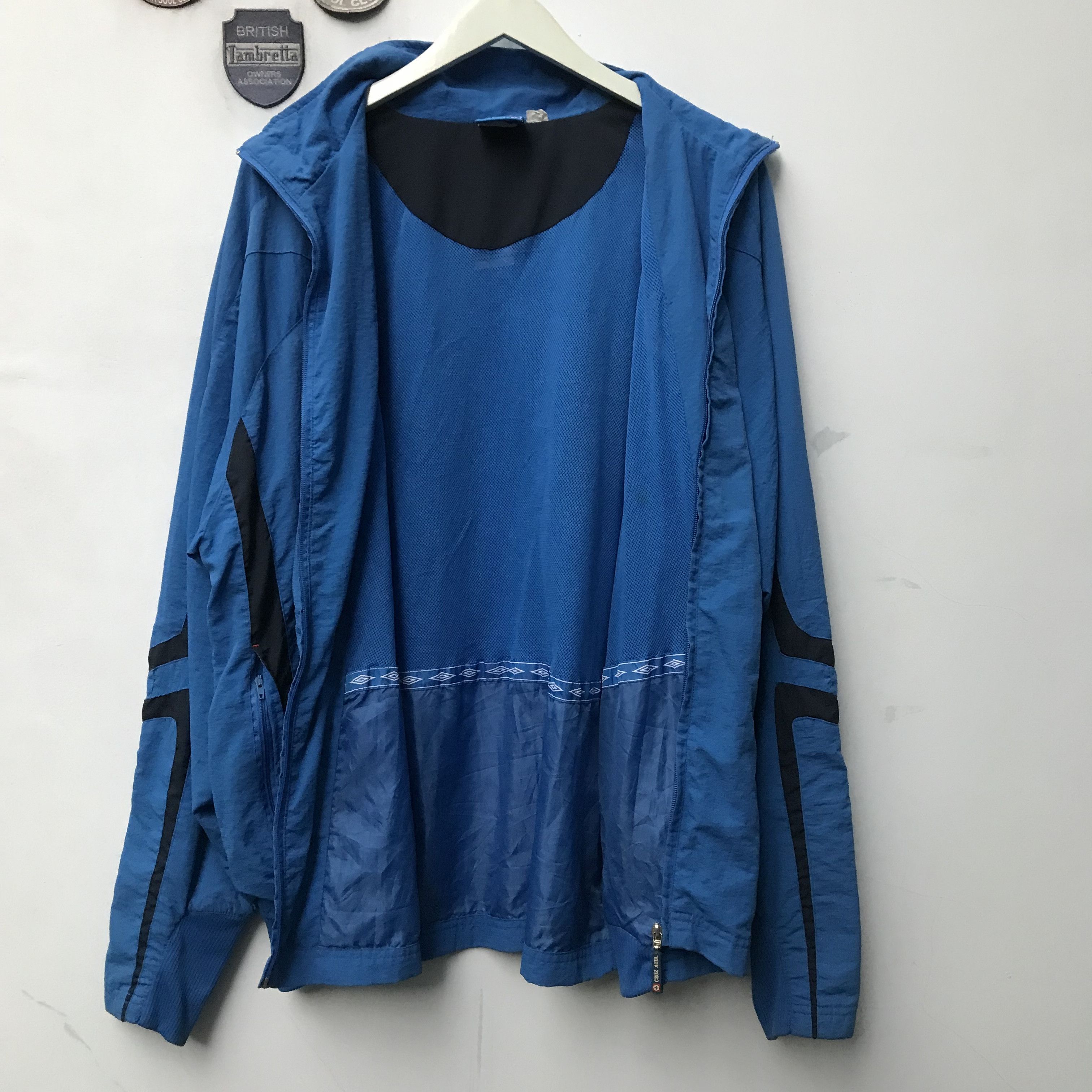 Umbro Vintage Umbro x deportivo Cruzazul mexico tracktop jacket Size US L / EU 52-54 / 3 - 6 Thumbnail