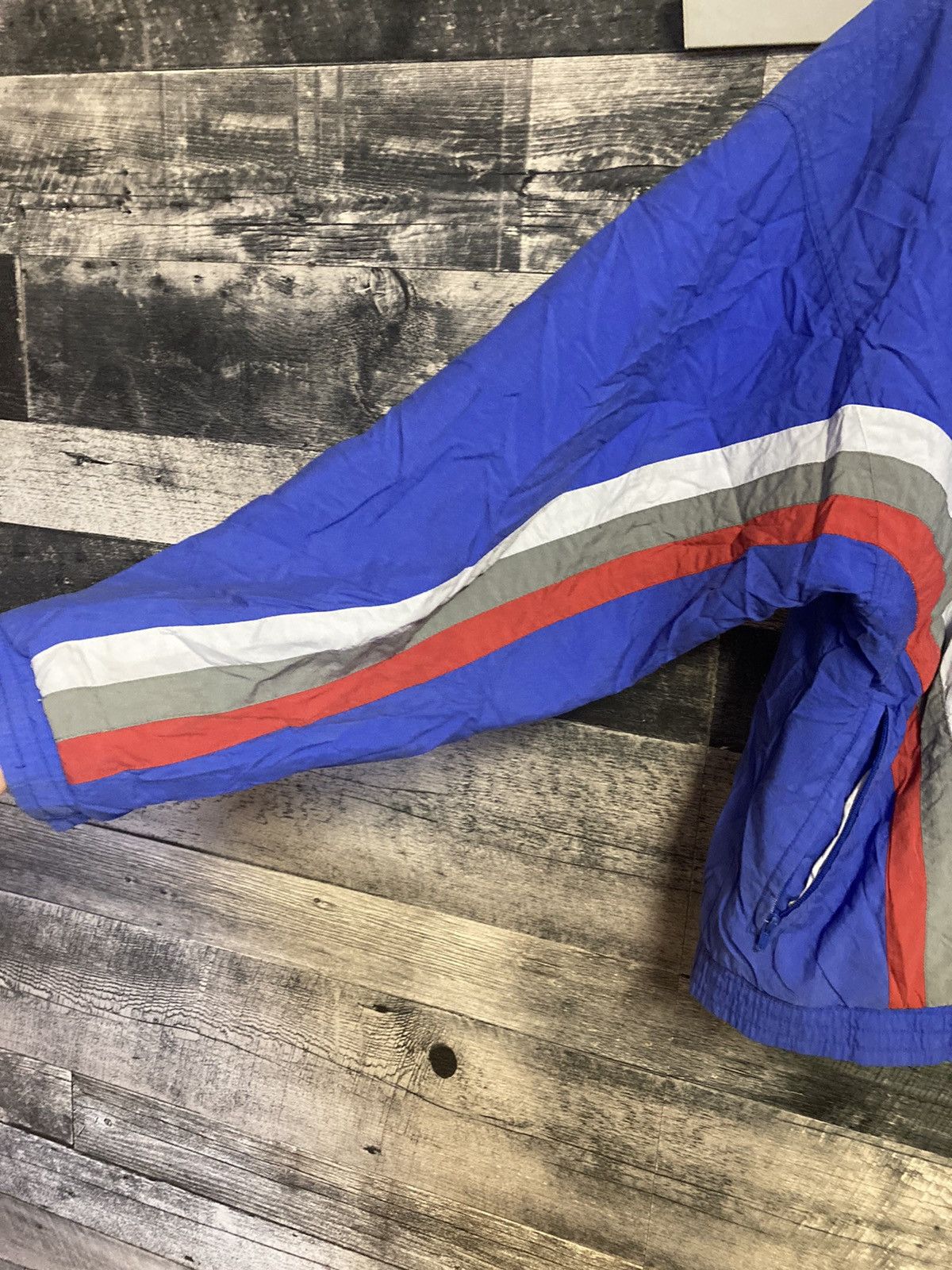 Vintage Zip up track jacket Size US L / EU 52-54 / 3 - 2 Thumbnail