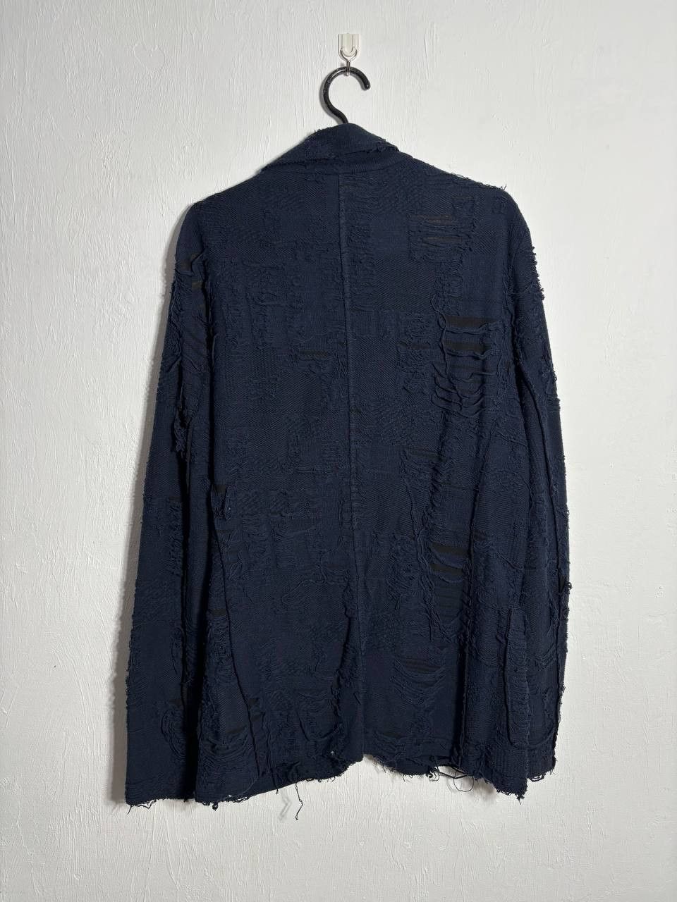 Japanese Brand Avant Garde Torn Japanese Y2K Blazer jacket Size US M / EU 48-50 / 2 - 7 Thumbnail