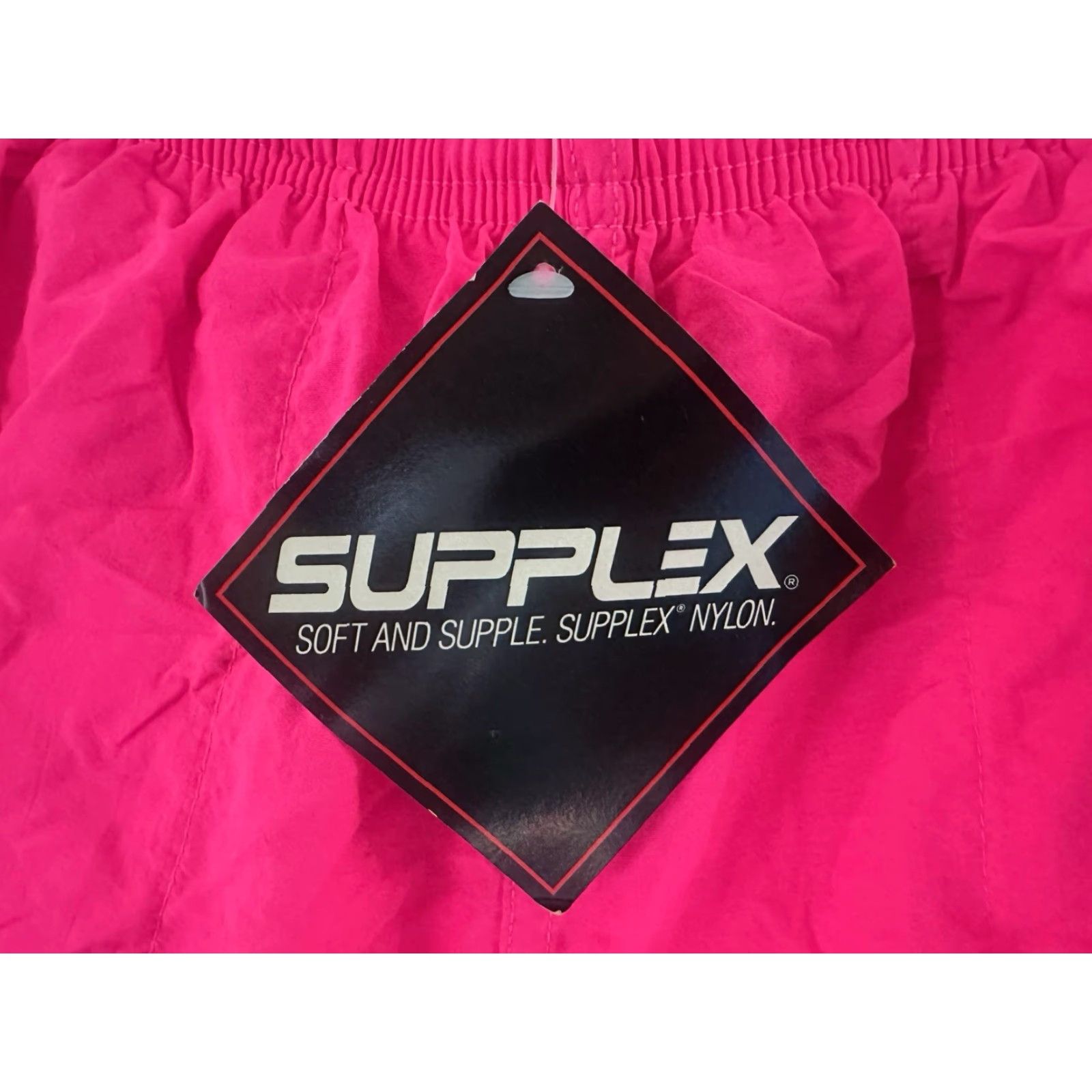 Vintage VINTAGE Cobblestones Athletic Shorts Mens M Pink Nylon 100% USA Made Deadstock NWT 90s Athletic Shirts? Size US 31 - 2 Thumbnail