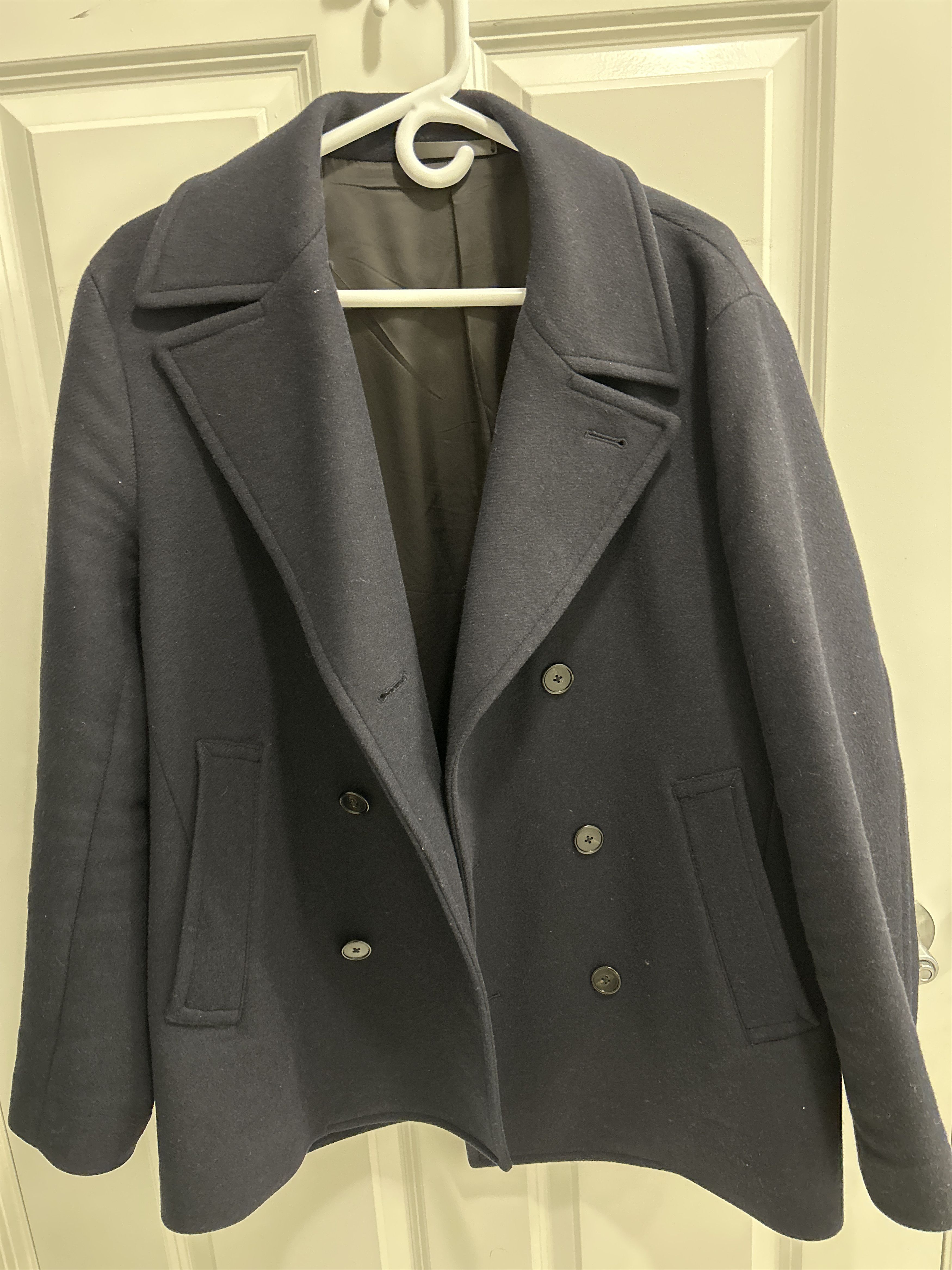 Theory Theory Peacoat in Baltic Navy, size L Size US L / EU 52-54 / 3 - 3 Thumbnail