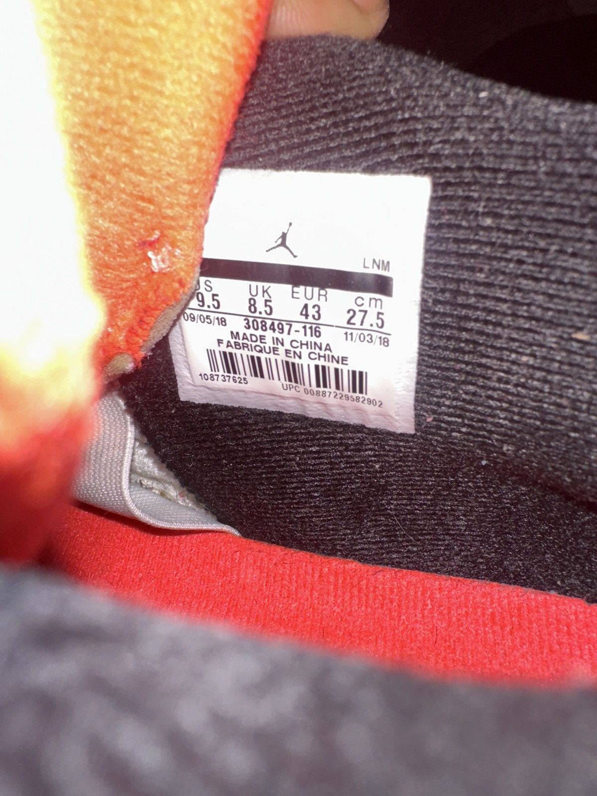 Jordan Brand × Nike Jordan 4 Flight Nostalgia Size US 9.5 / EU 42-43 - 13 Thumbnail