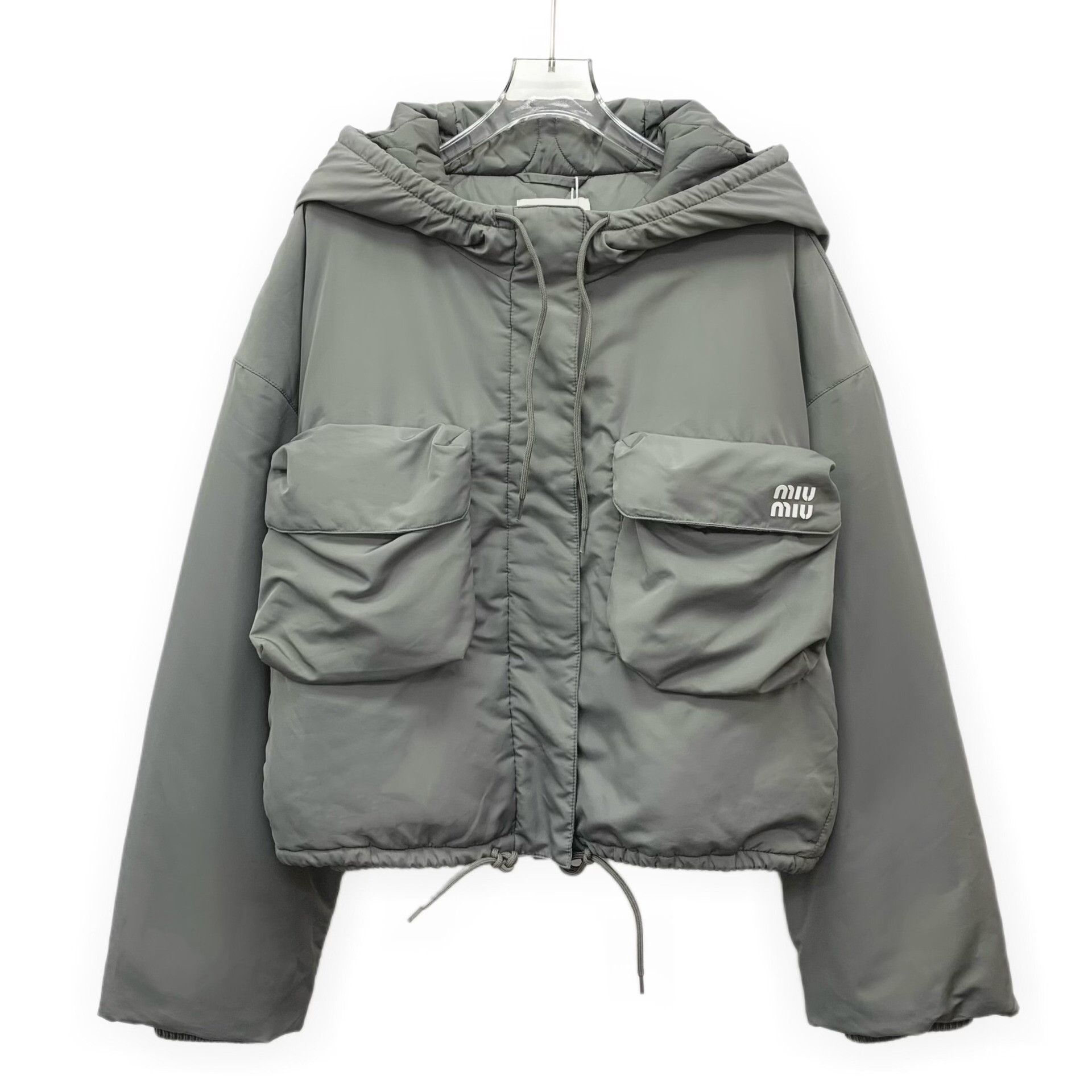 Miu Miu Miu Miu Retro Gray Jacket 23 Women Size XS / US 0-2 / IT 36-38 - 1 Thumbnail