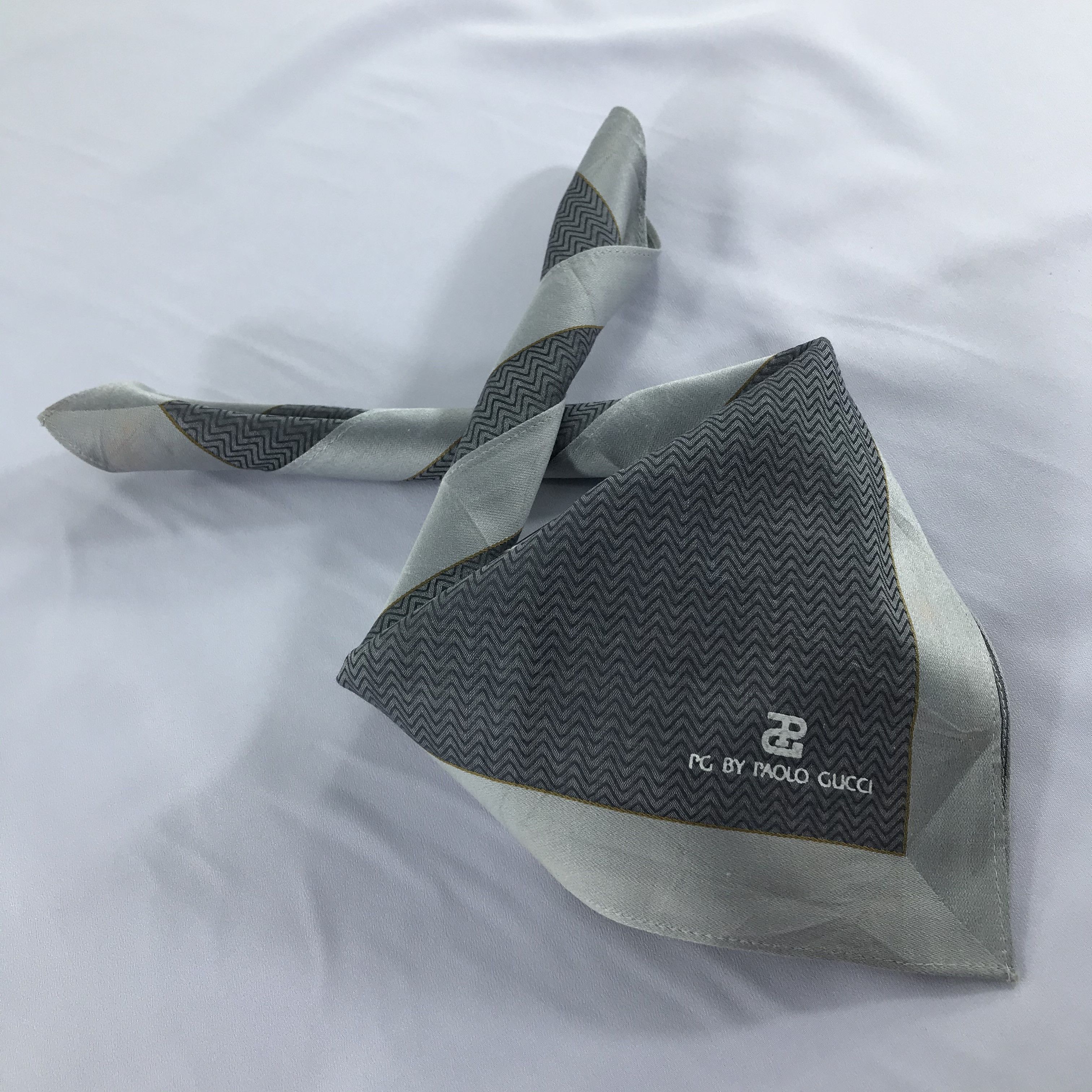 Paolo Gucci × Vintage Paolo Gucci Bandana/ Handkerchief / Neckerchief Size ONE SIZE - 2 Thumbnail
