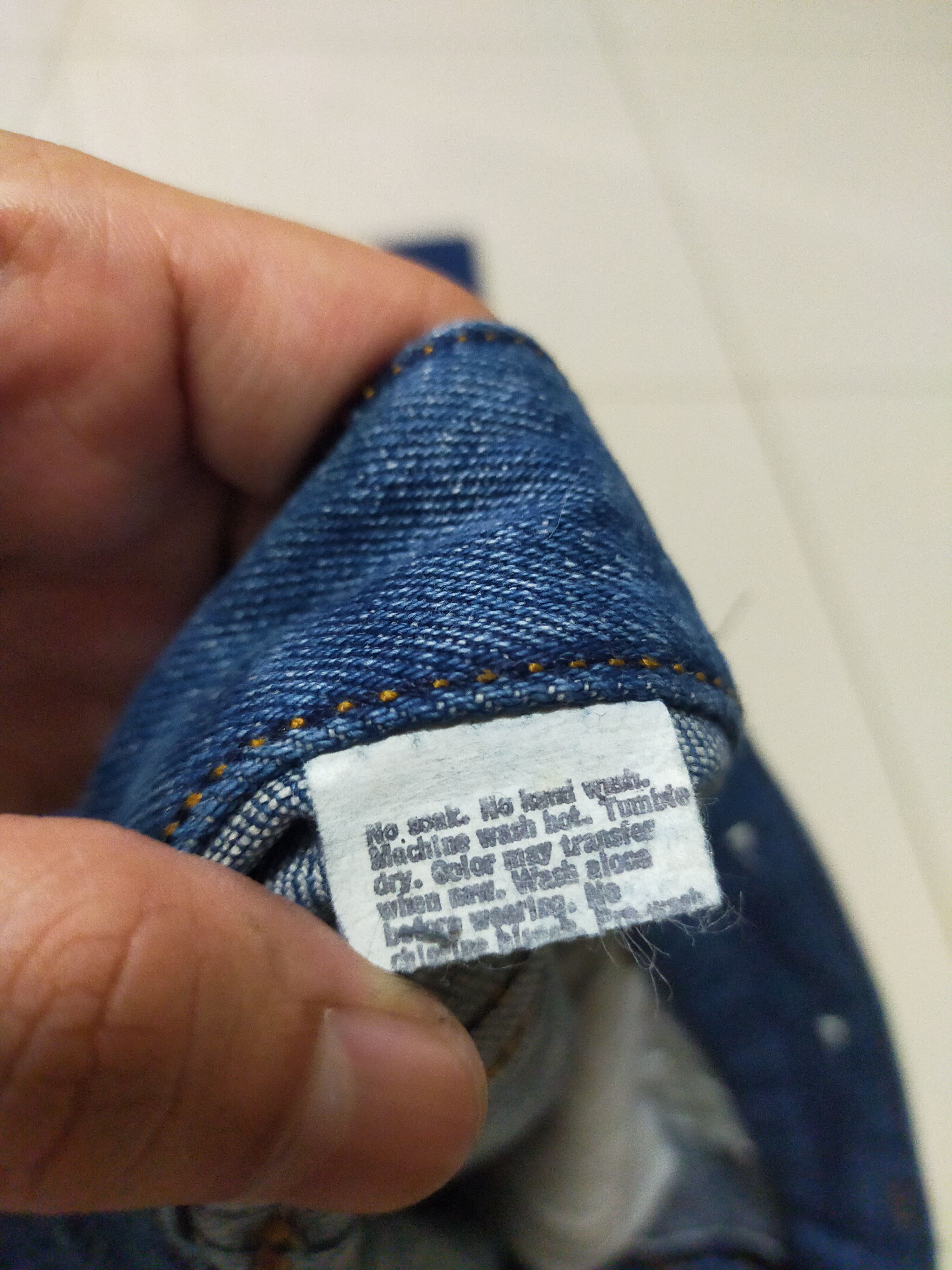 Levi's × Levi's Vintage Clothing × Vintage VINTAGE LEVIS BIG E WHITE TAB SCOVILL ZIPPER Size US 31 - 8 Thumbnail