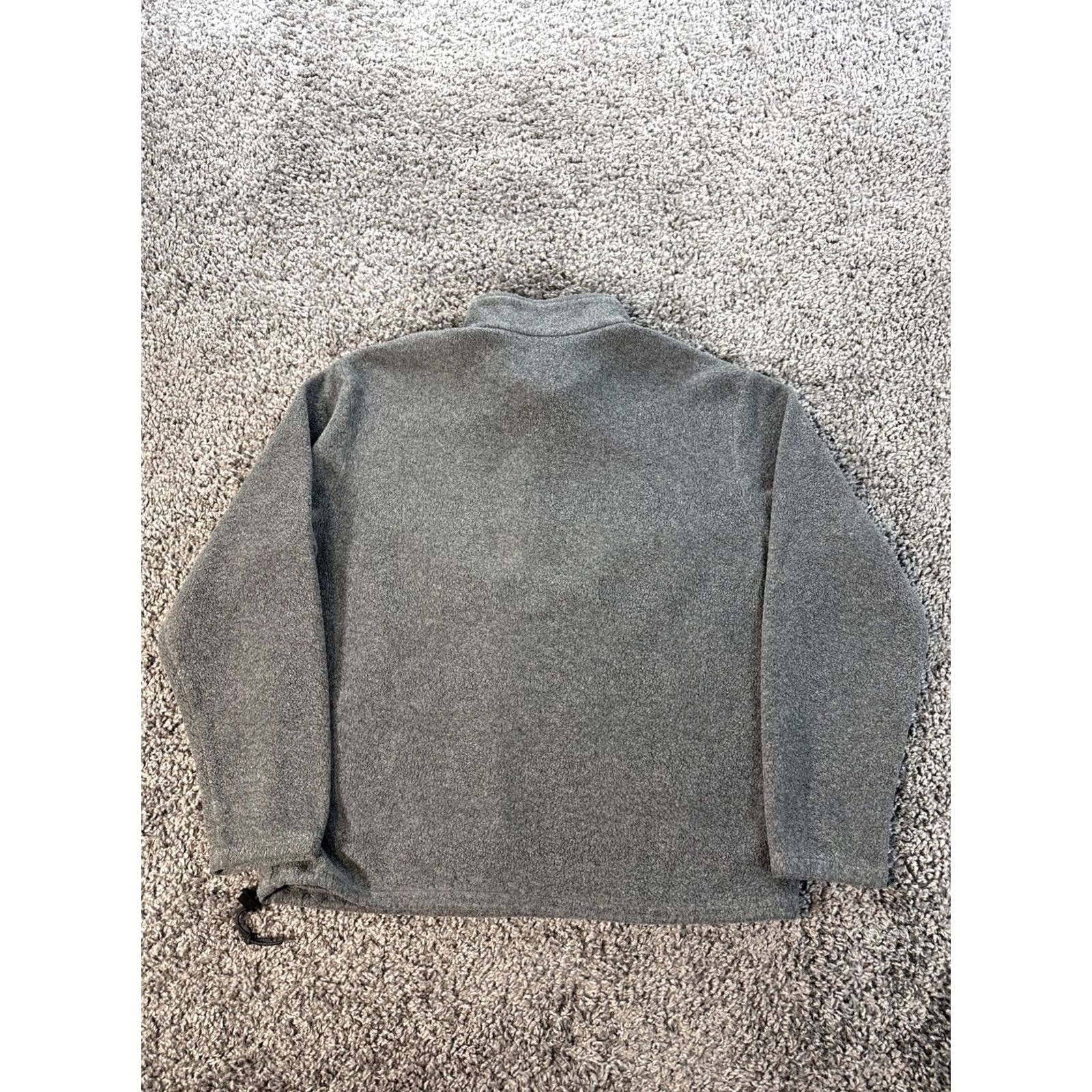 J.Crew VINTAGE J.CREW Oarsman Pullover 1/4 Zip Gray Fleece Men L Sweatshirt Mock Neck 90s College Preppy American Made USA Size US L / EU 52-54 / 3 - 5 Thumbnail