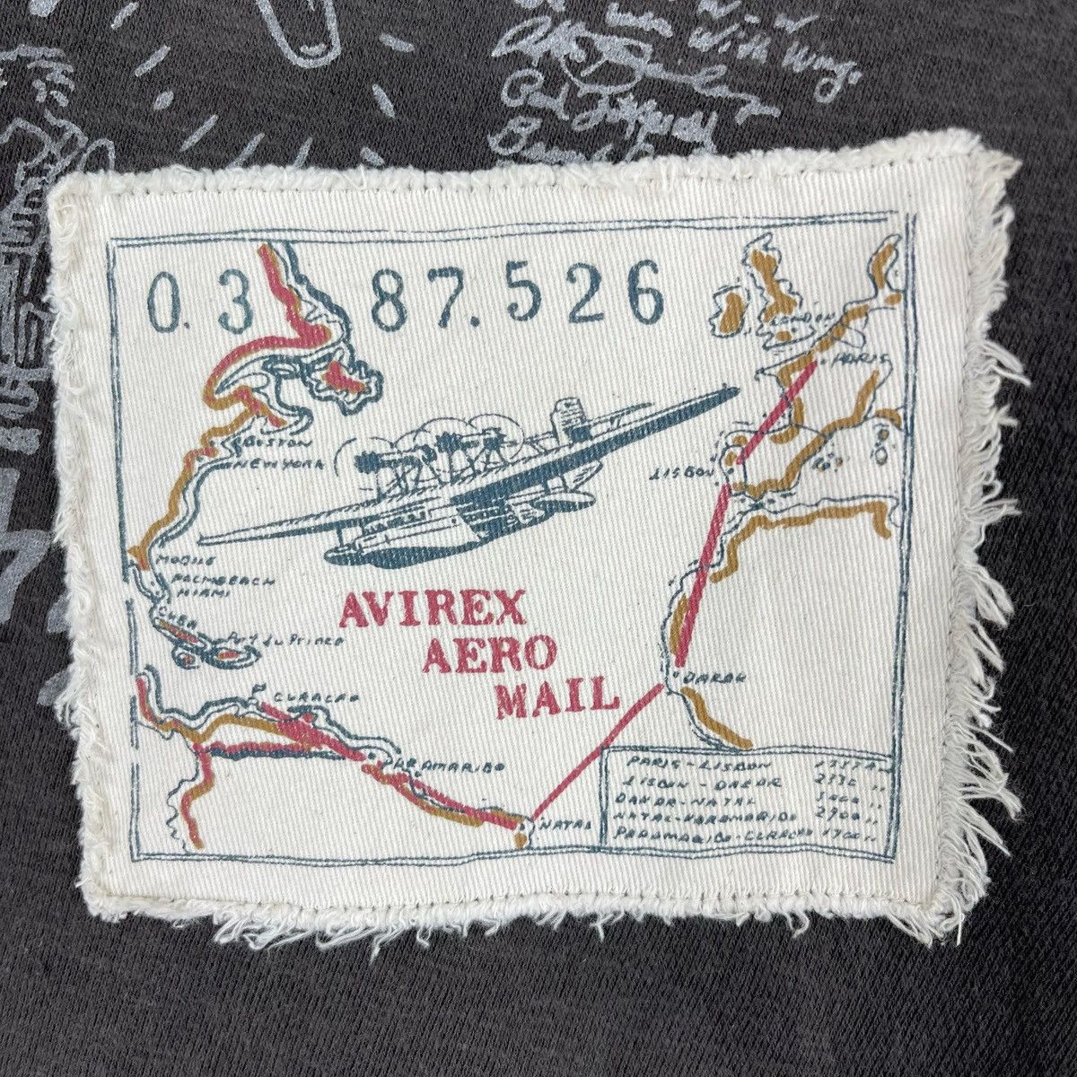 Avirex × Vintage Avirex Pilote Aero Mail Hoodie Size US M / EU 48-50 / 2 - 9 Thumbnail
