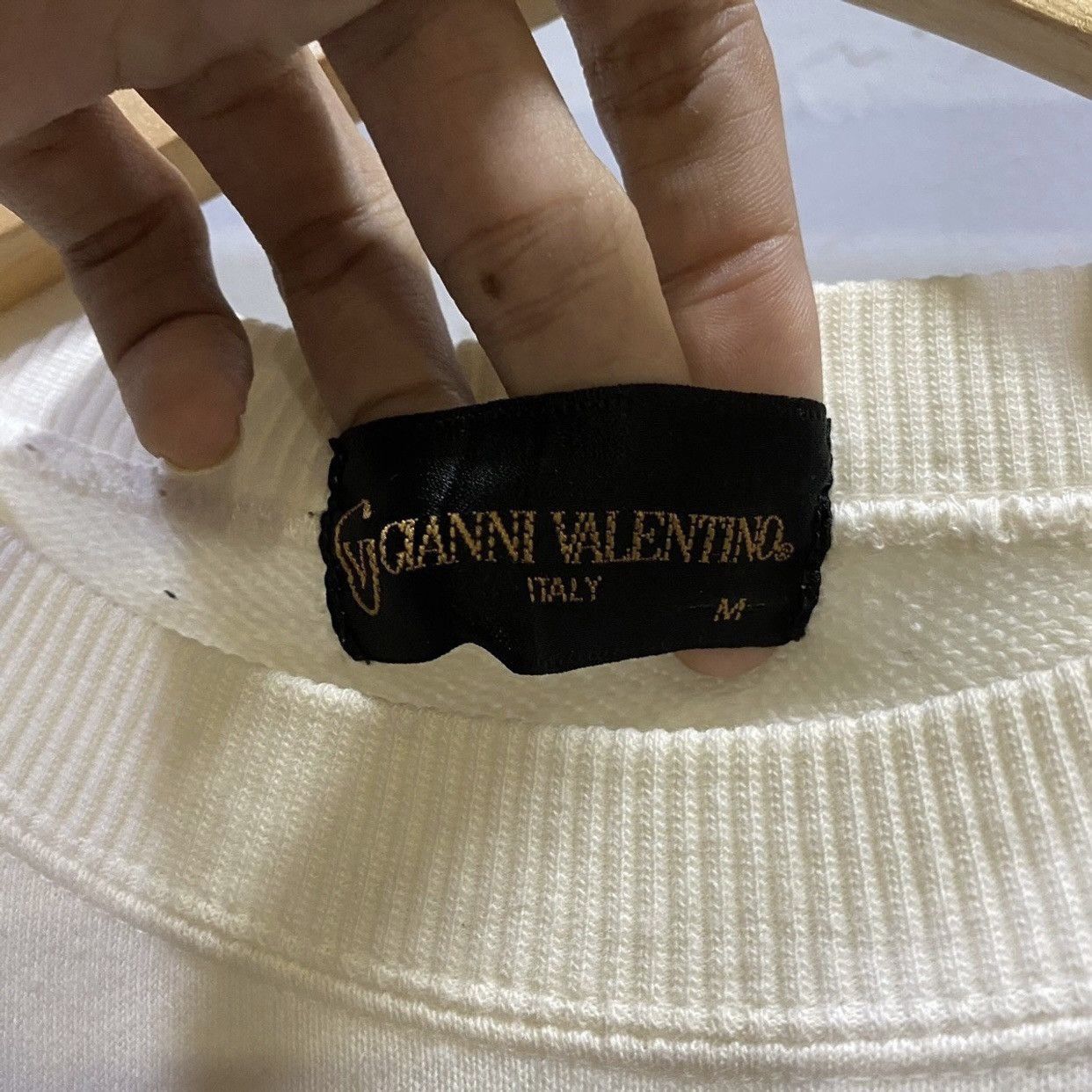 Valentino × Vintage Vintage Gianni Valentino Sweatshirt Crewneck Size US M / EU 48-50 / 2 - 4 Thumbnail
