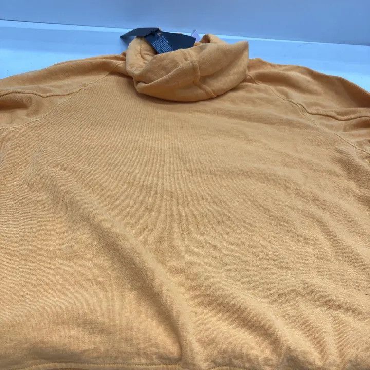 Stone Island Stone Island Orange Logo Long Sleeve Hoodie -2506 Size US M / EU 48-50 / 2 - 2 Thumbnail