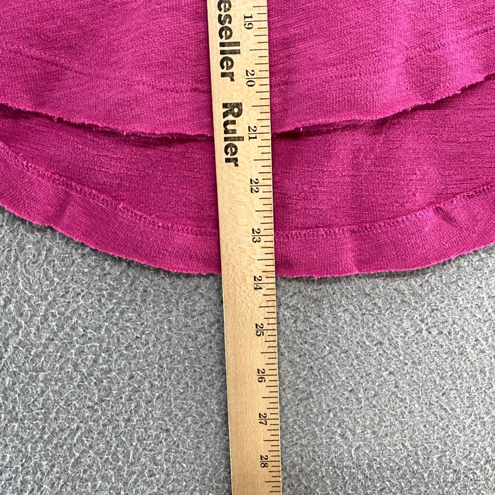 Vintage Pilcro Boxy Puff Sleeve Henley Top Womens Medium Pink Terry Cropped Oversized Relaxed Vince? Size M / US 6-8 / IT 42-44 - 5 Thumbnail