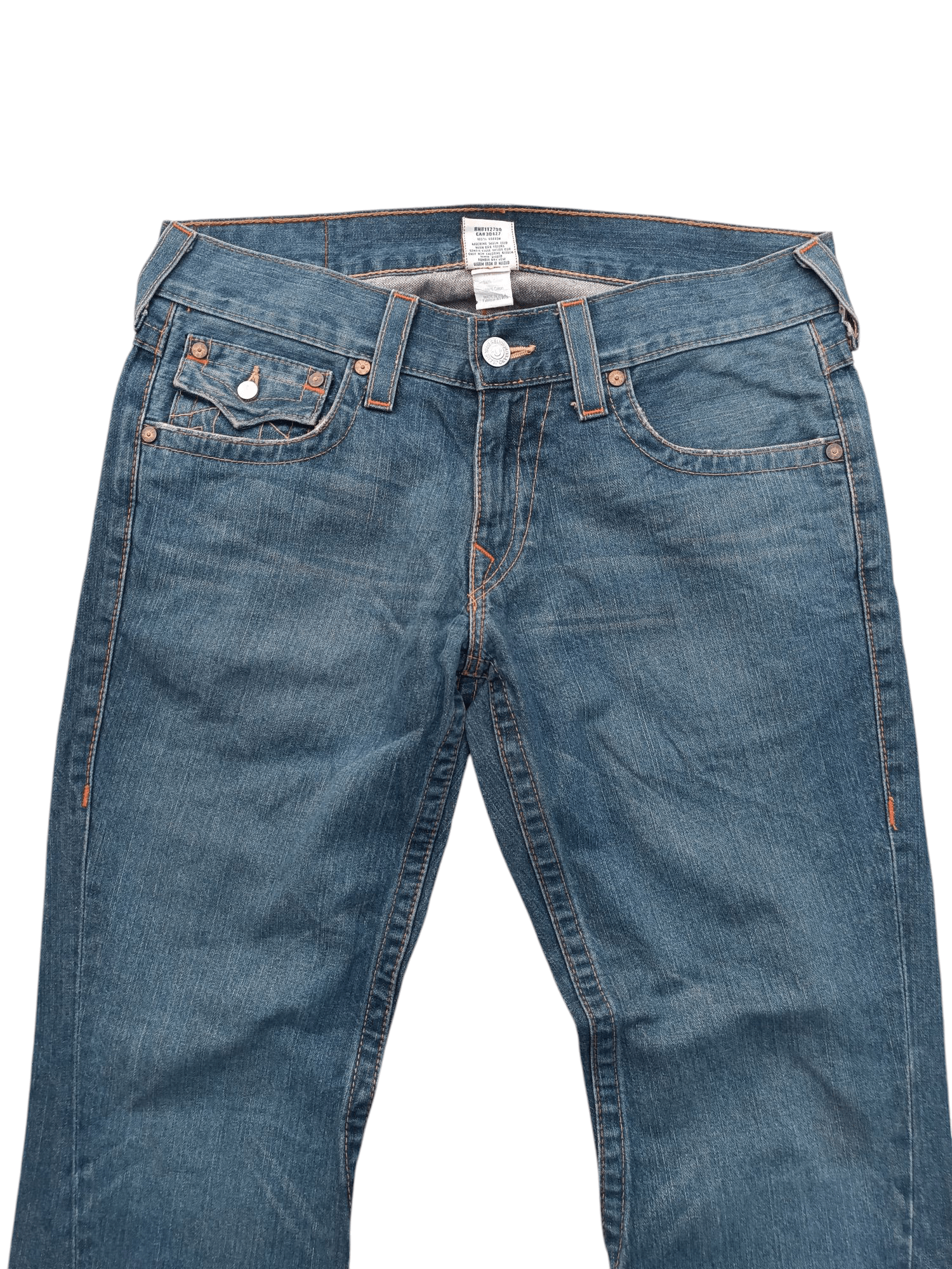 True Religion VINTAGE True Religion Joey Flare Jeans TR026 Size US 34 / EU 50 - 8 Thumbnail