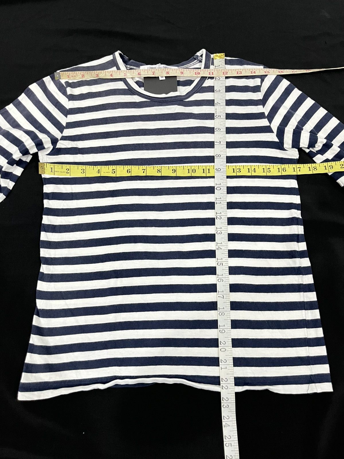 Comme des Garcons Comme Des Garcon Stripe Long Sleeve T shirt Size M / US 6-8 / IT 42-44 - 11 Thumbnail